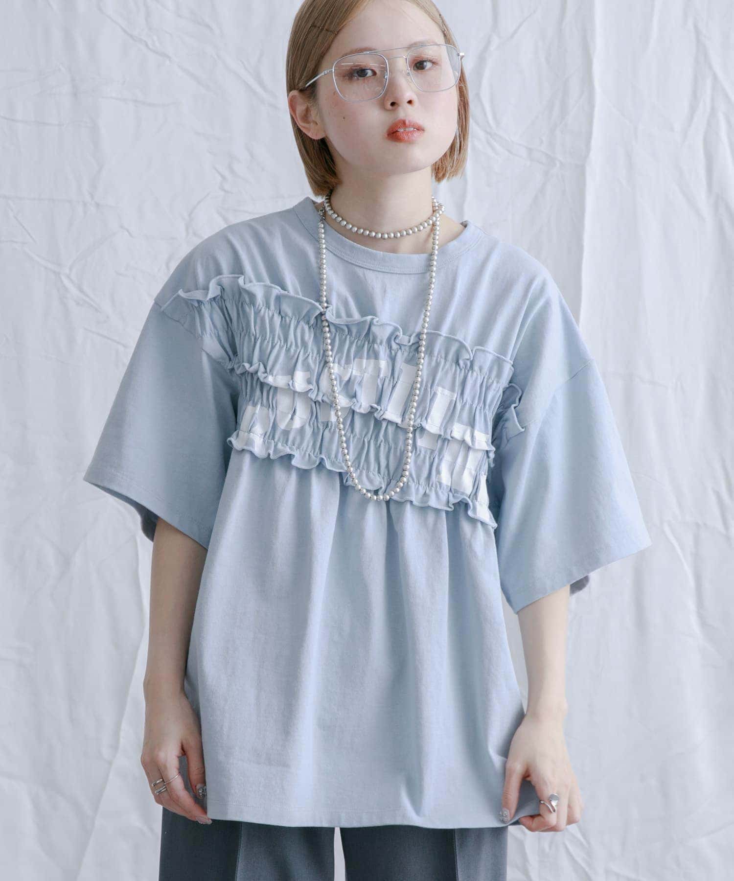 身長：153cm サイズ：one