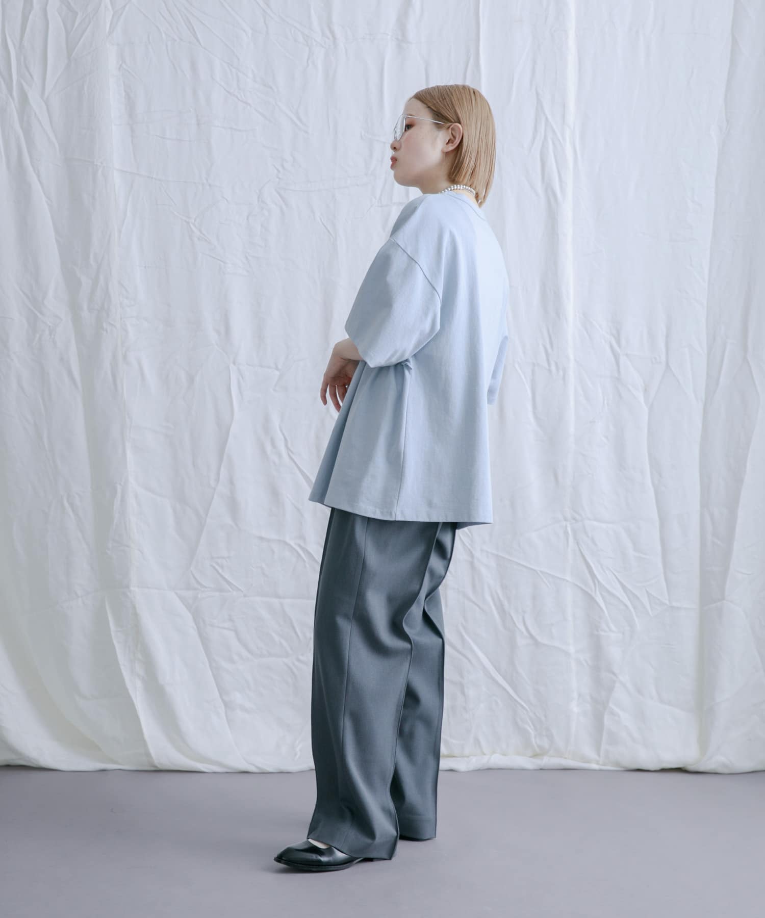 身長：153cm サイズ：one