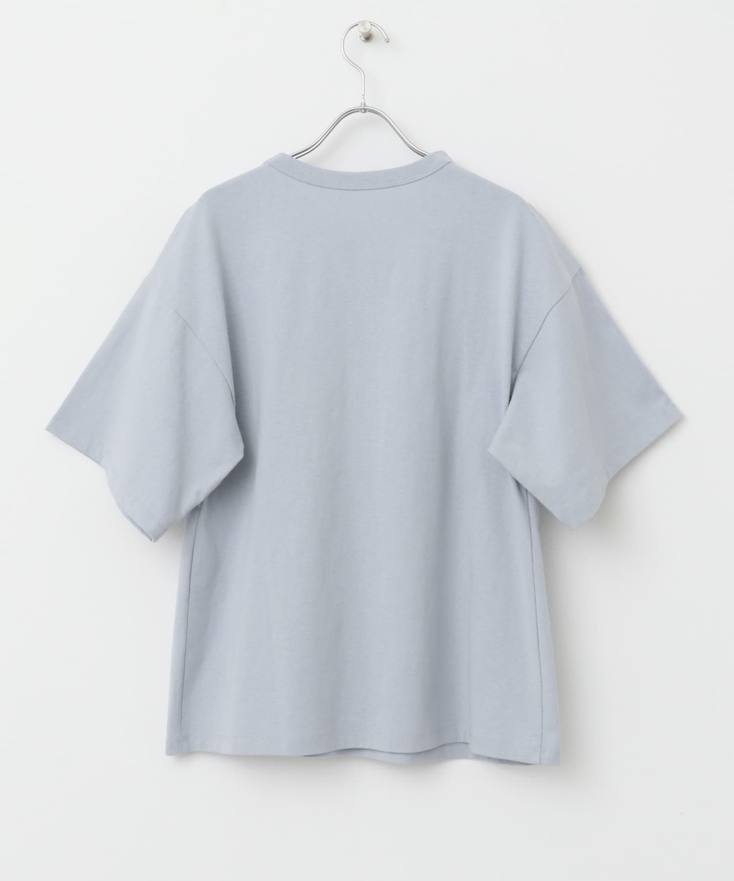 シャーリングリメイクTEE L.BLUE one