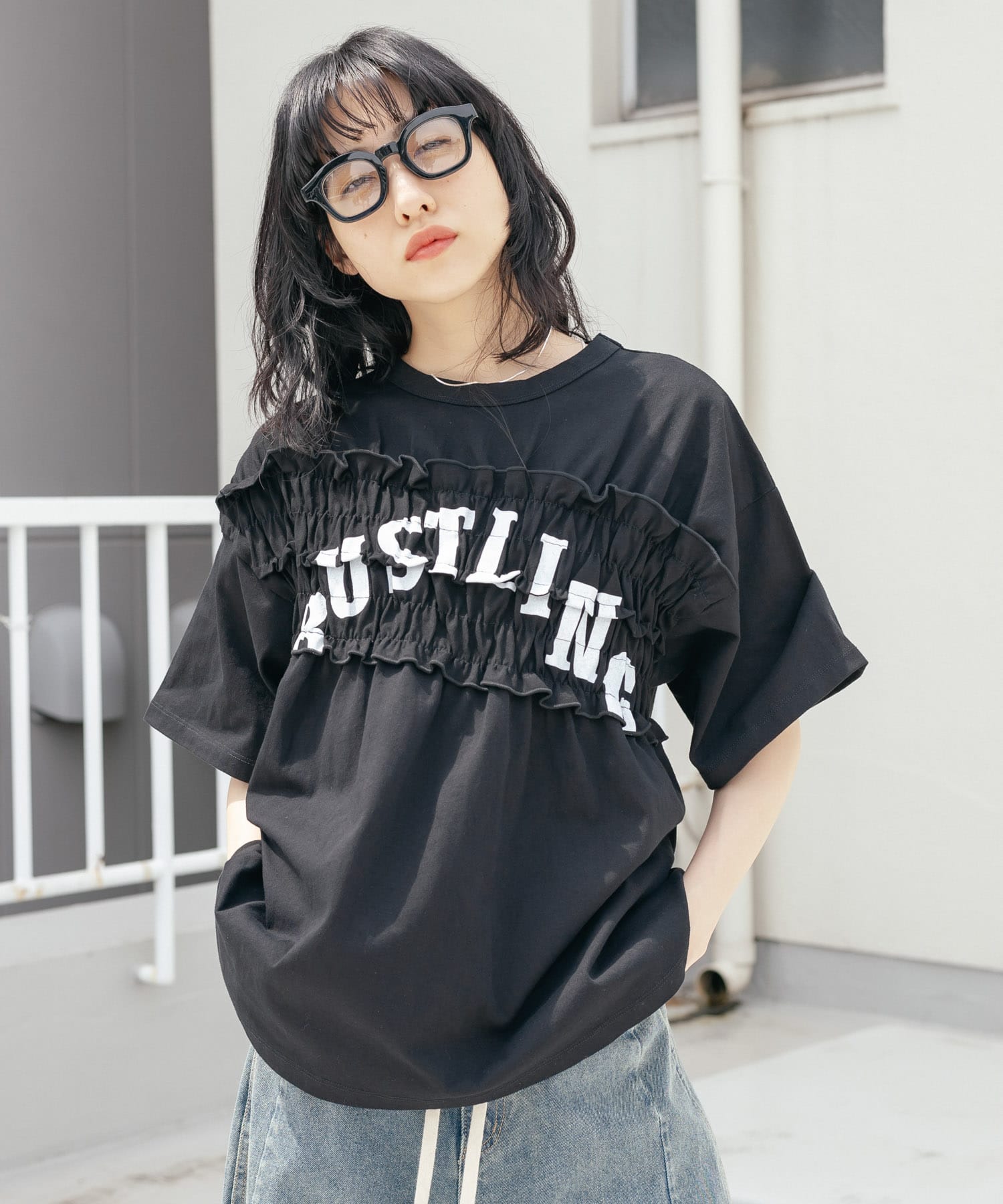 シャーリングリメイクTEE