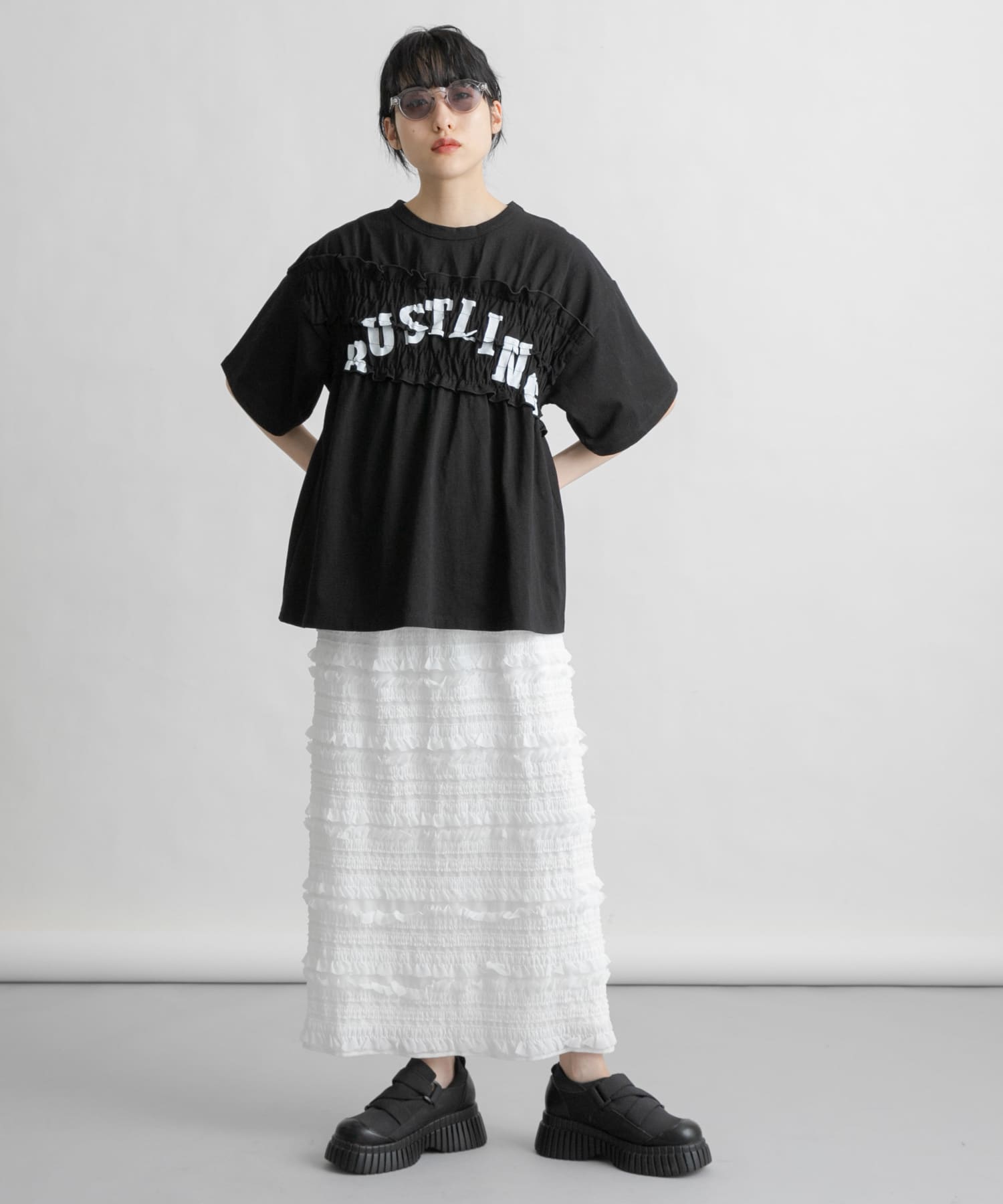 身長：160cm サイズ：one