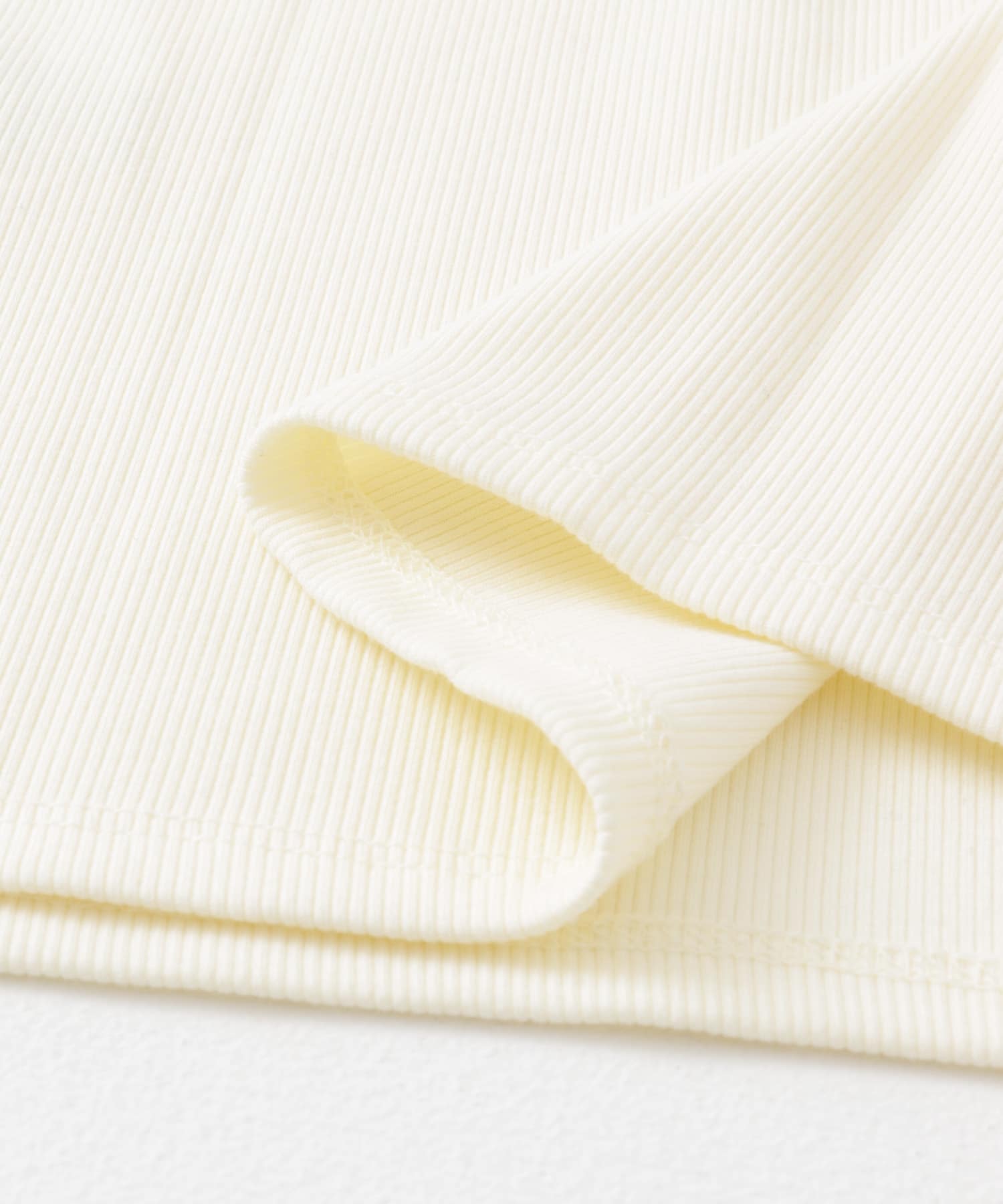 レイヤードワッシャーロンTEE BEG×IVORY one