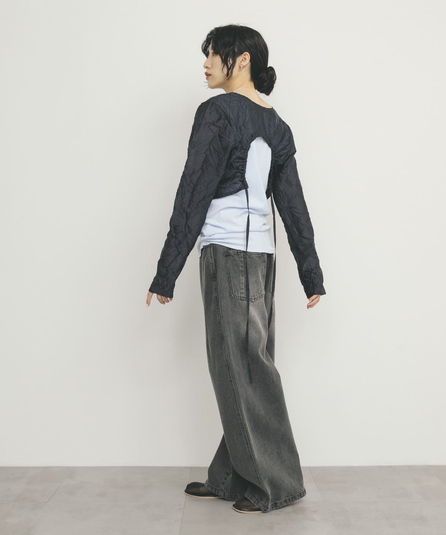 身長：160cm サイズ：one