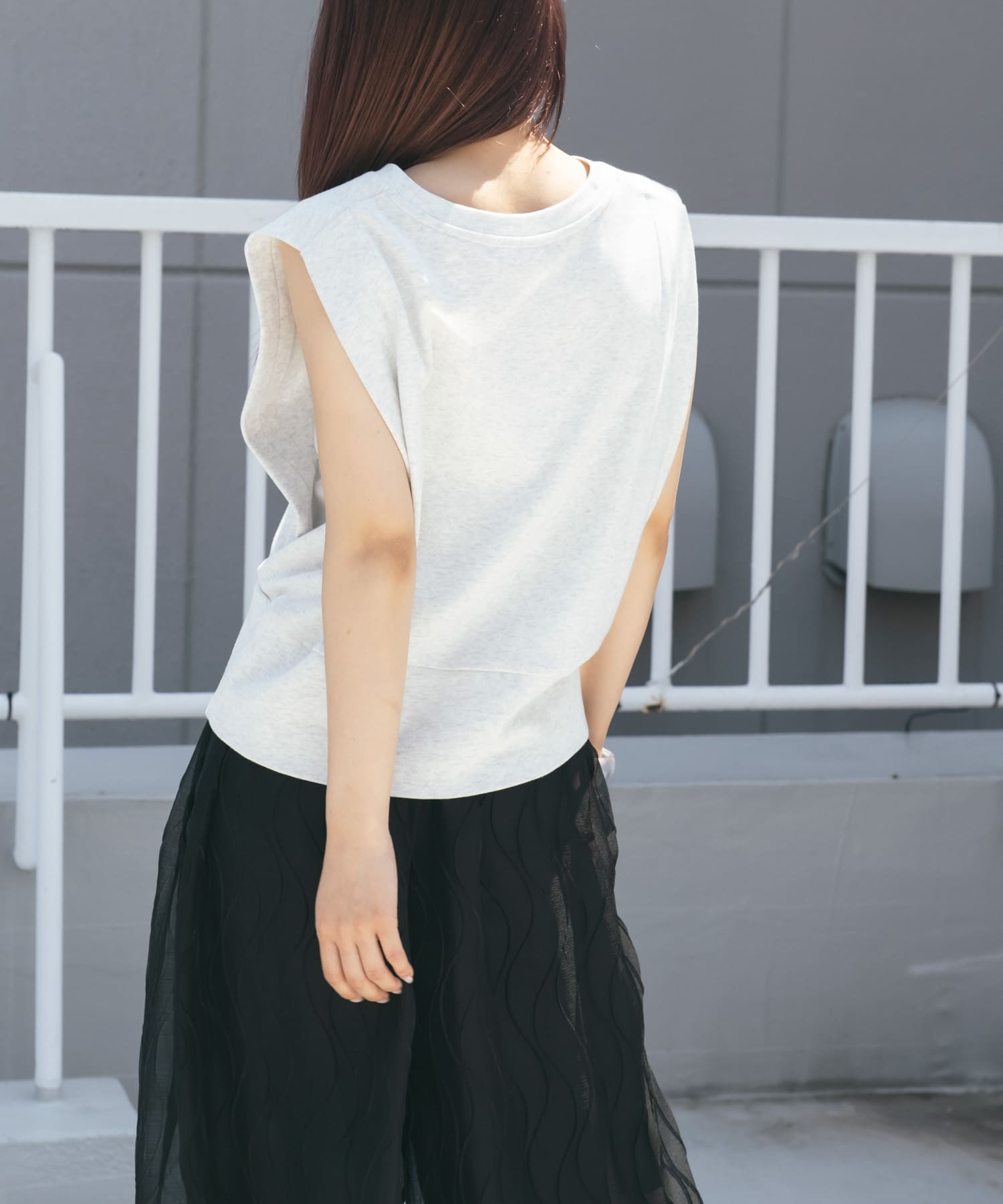 身長：153cm サイズ：one