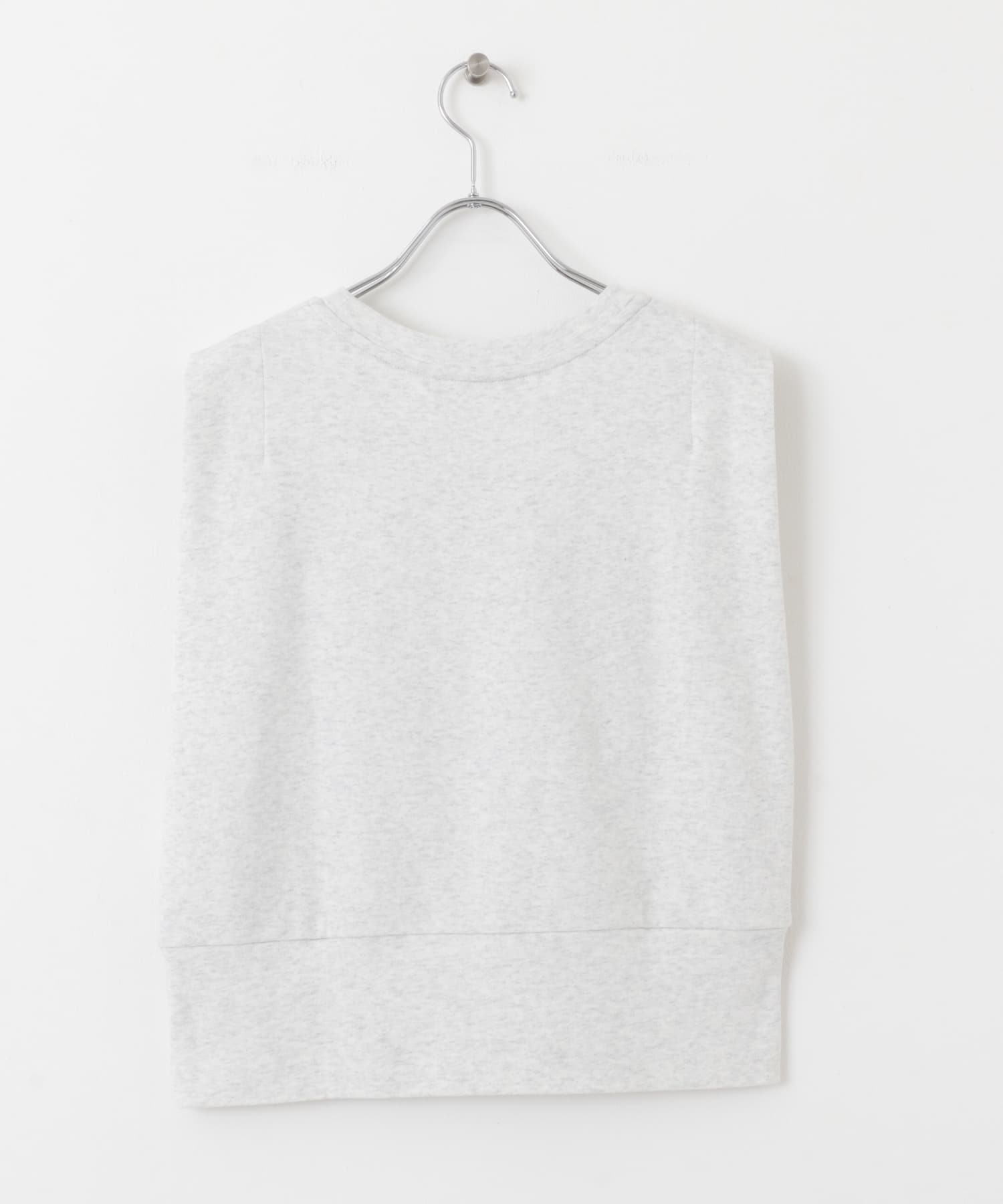 ノースリーブプリントカットソー OATMEAL one