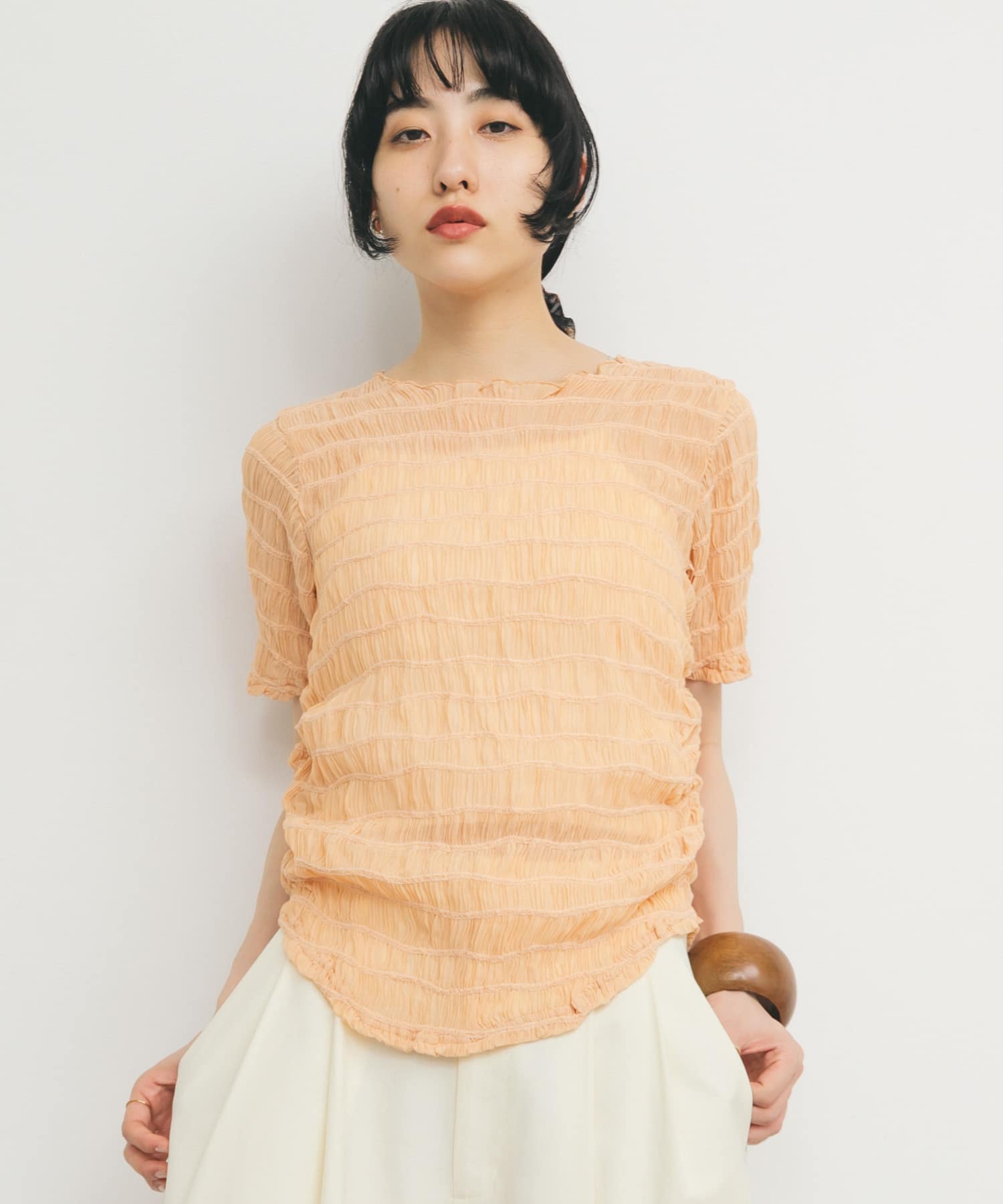 身長：160cm サイズ：one
