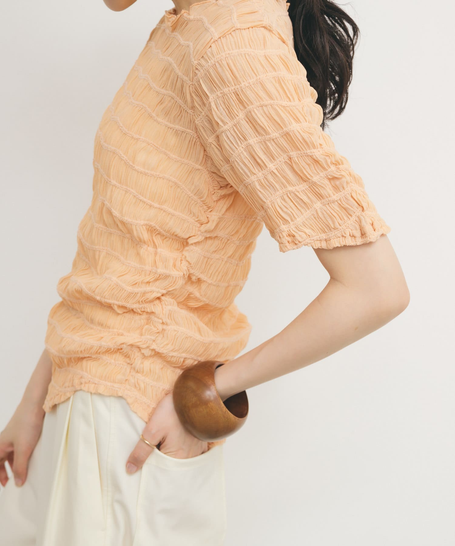 身長：160cm サイズ：one