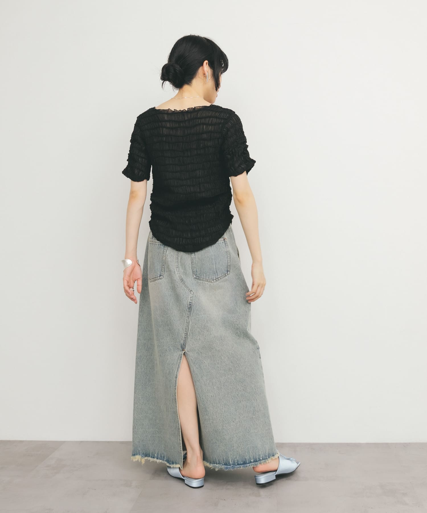 身長：160cm サイズ：one