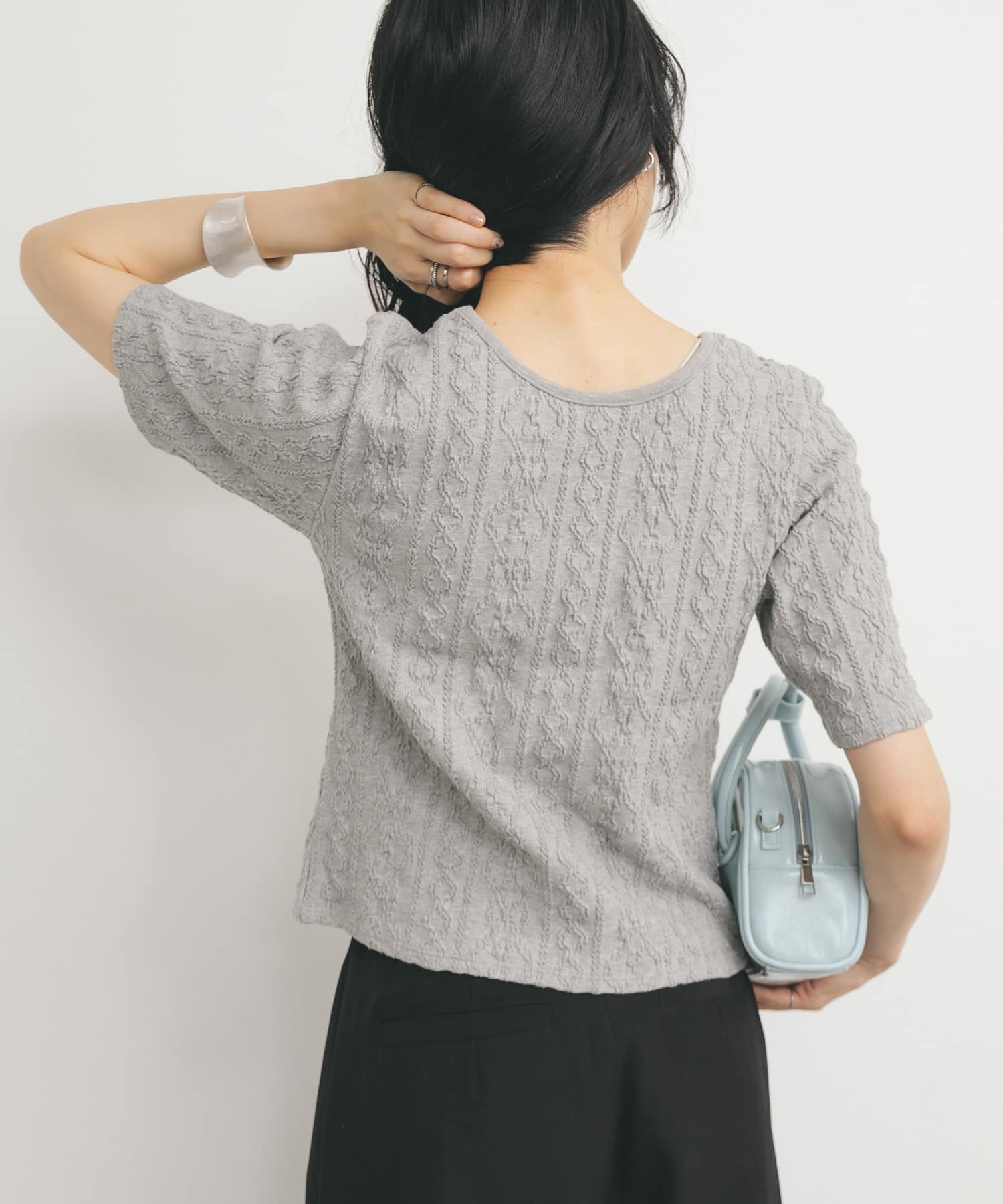 身長：160cm サイズ：one