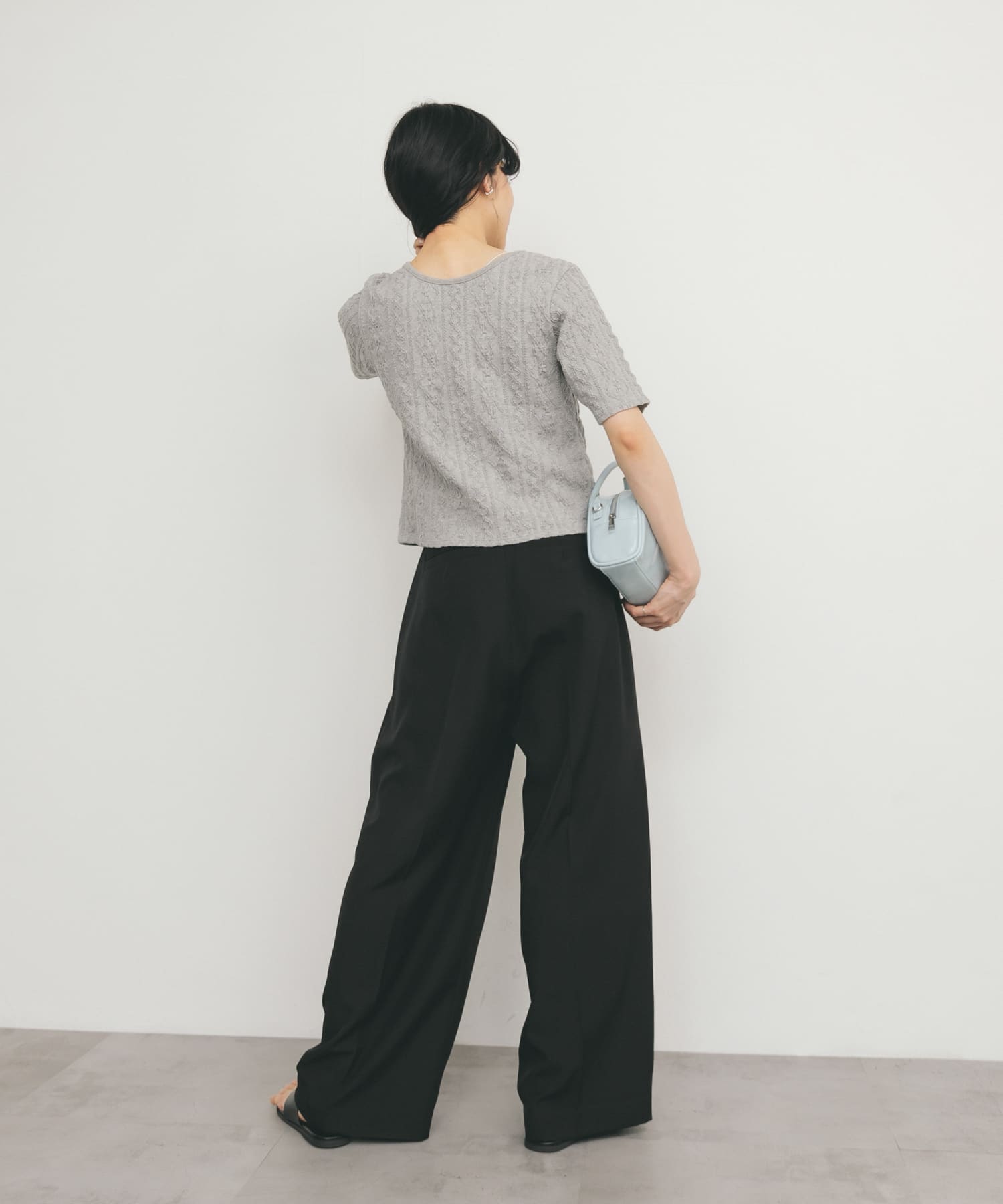身長：160cm サイズ：one