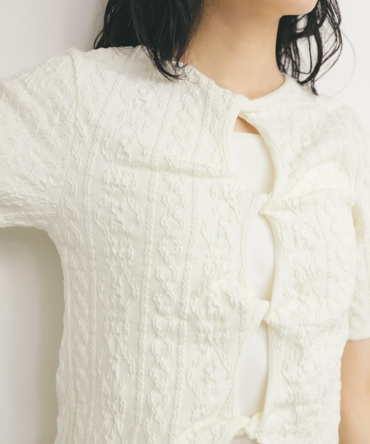 身長：160cm サイズ：one