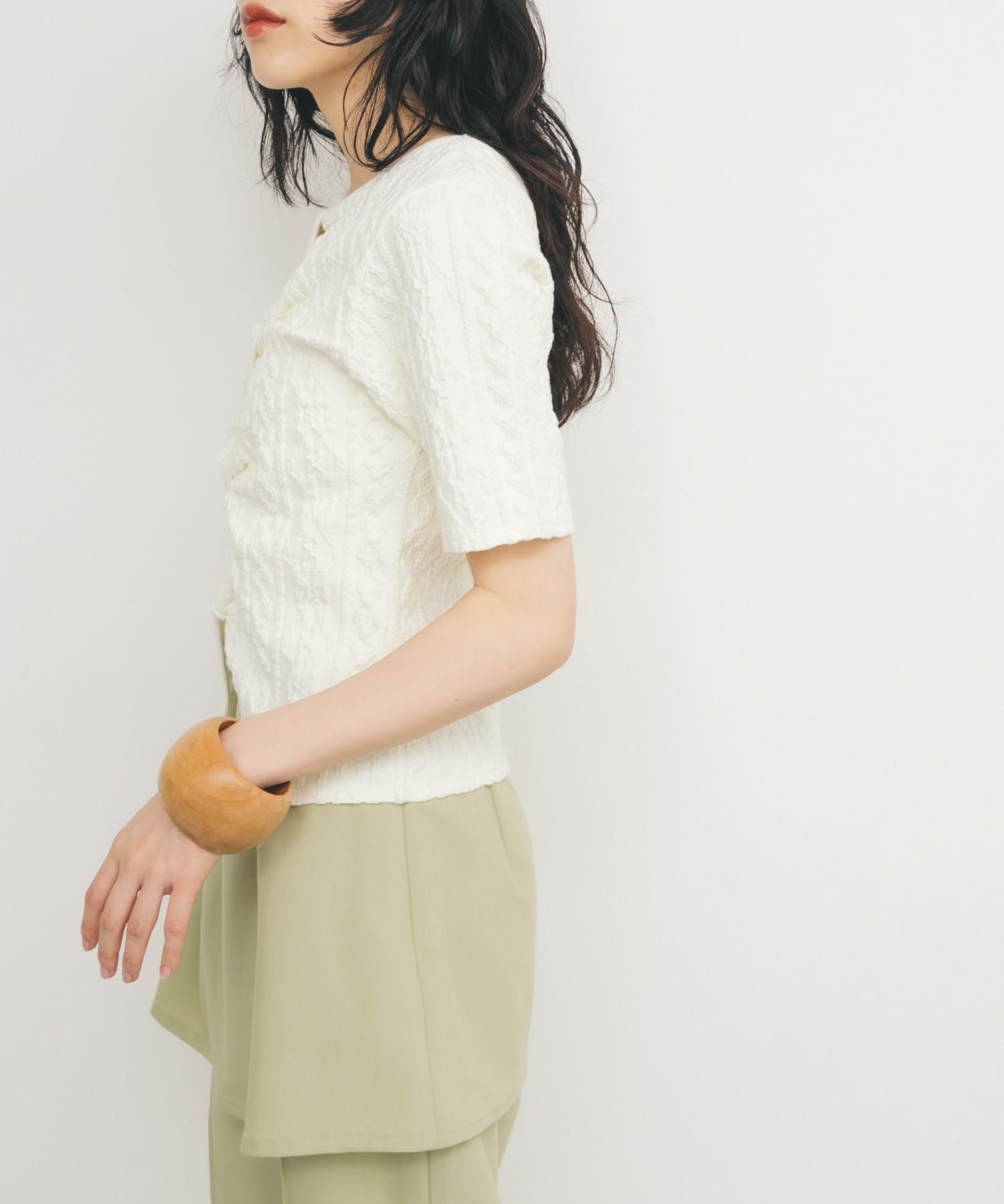 身長：160cm サイズ：one