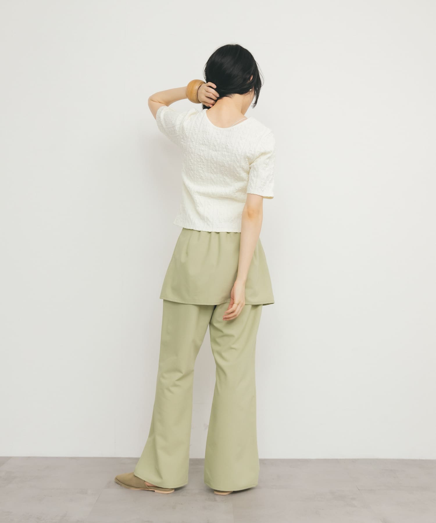 身長：160cm サイズ：one
