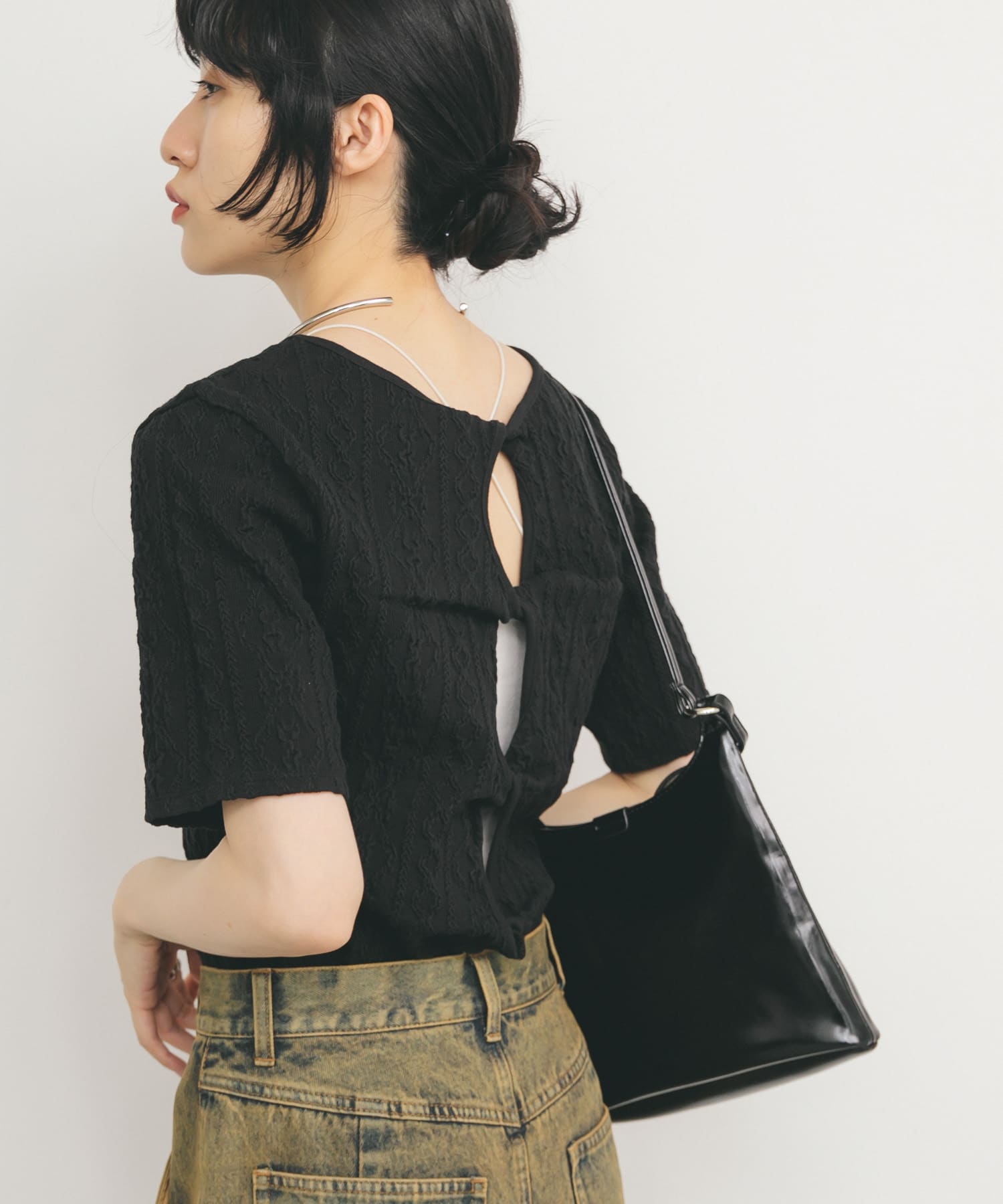 身長：160cm サイズ：one