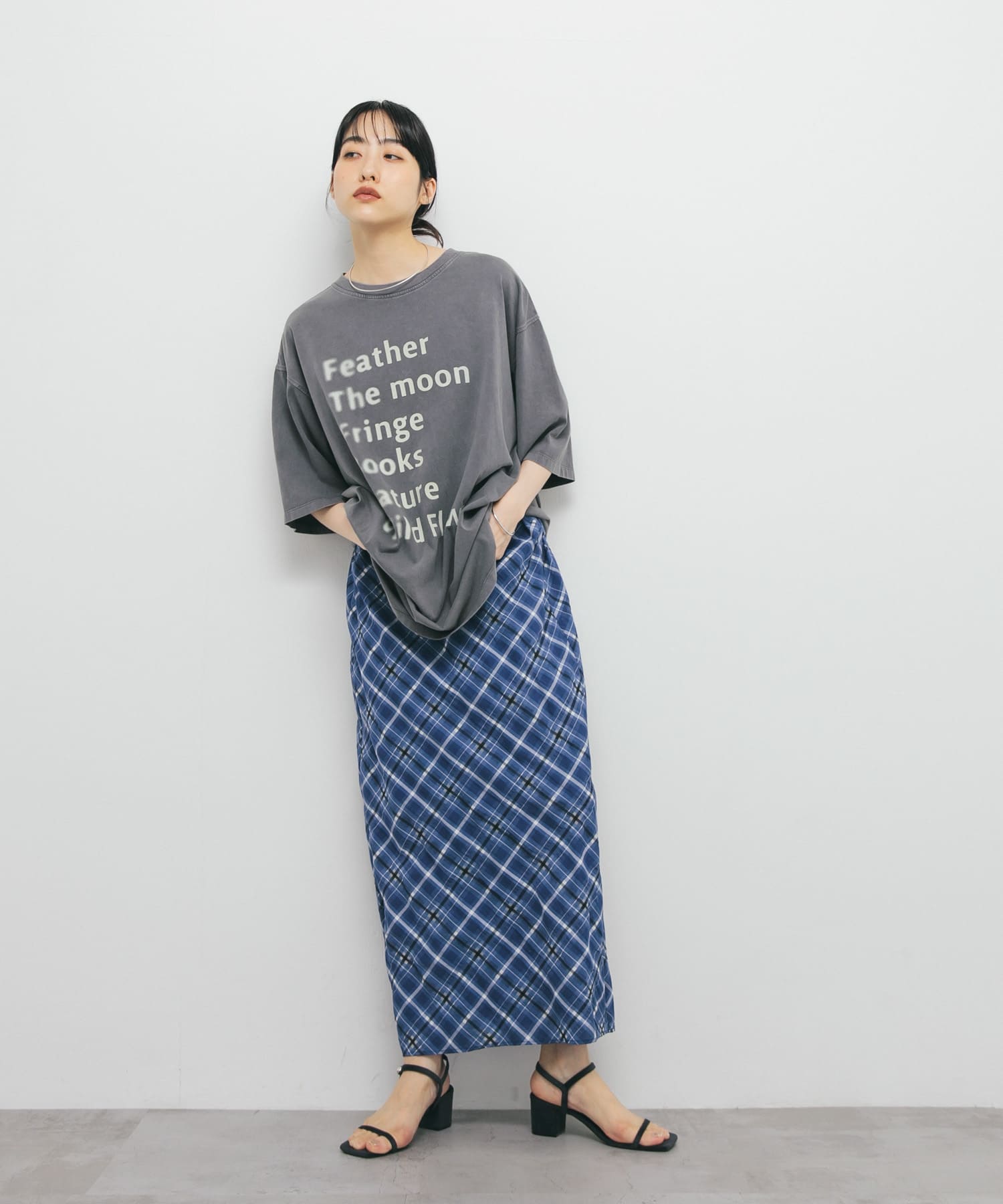 身長：160cm サイズ：one