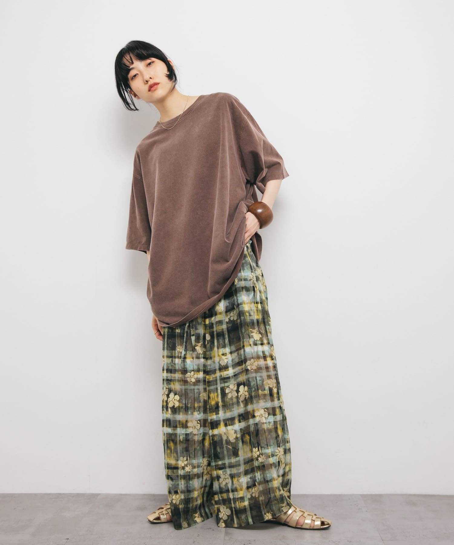 身長：160cm サイズ：one