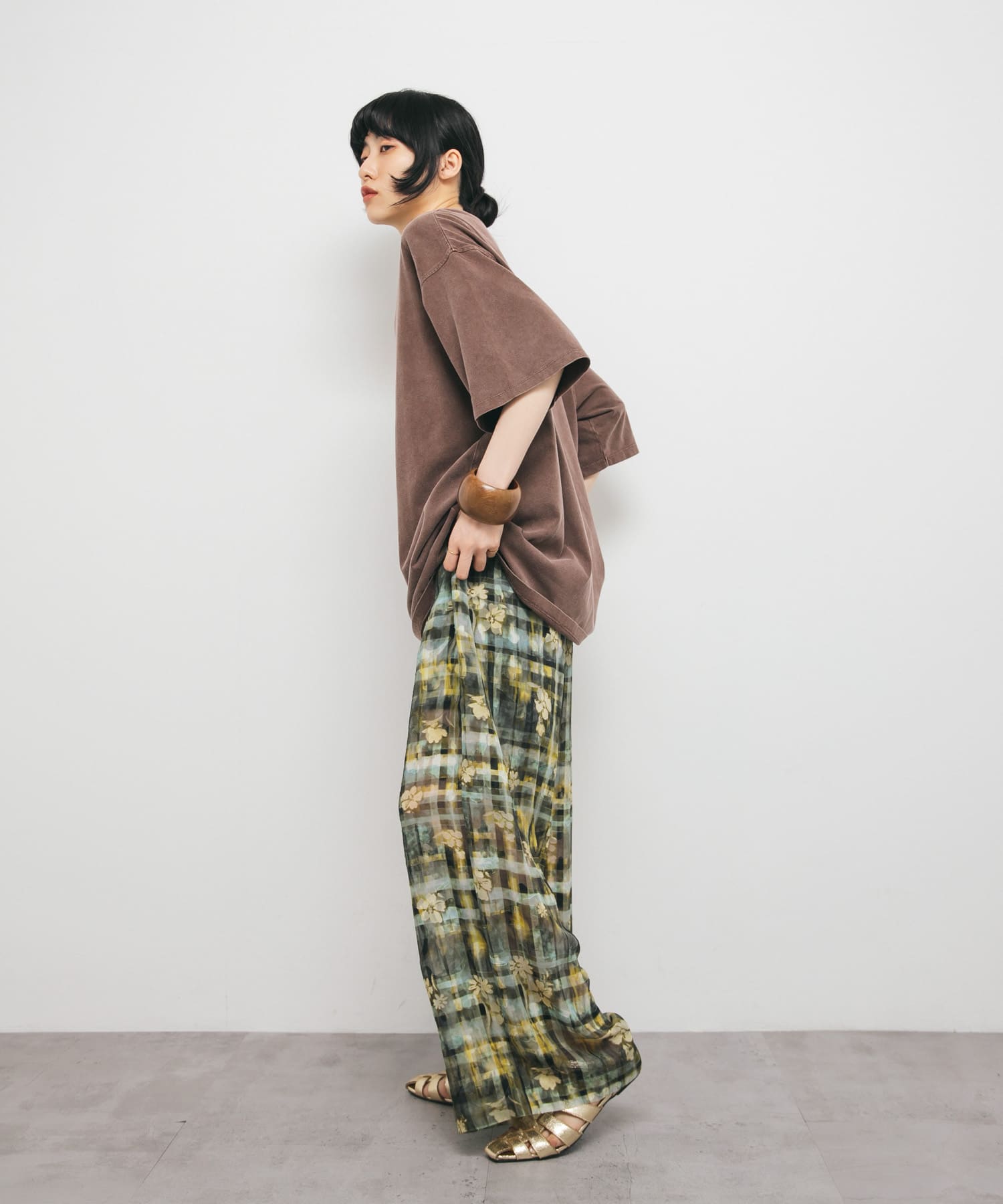 身長：160cm サイズ：one