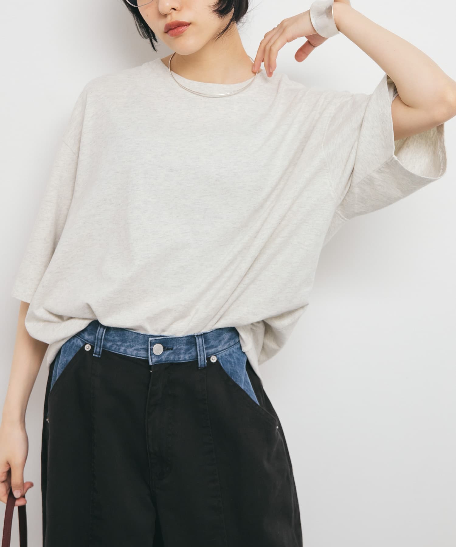 身長：160cm サイズ：one