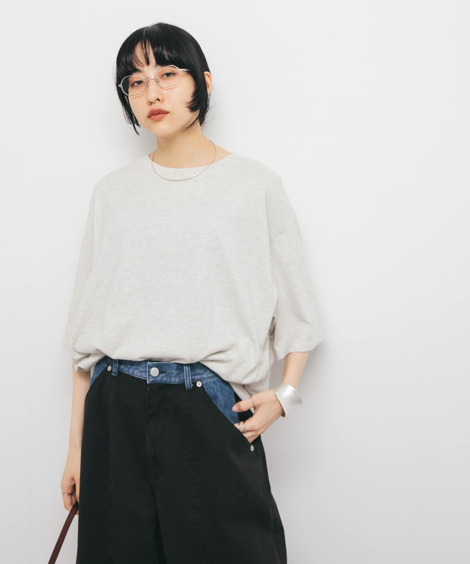 身長：160cm サイズ：one