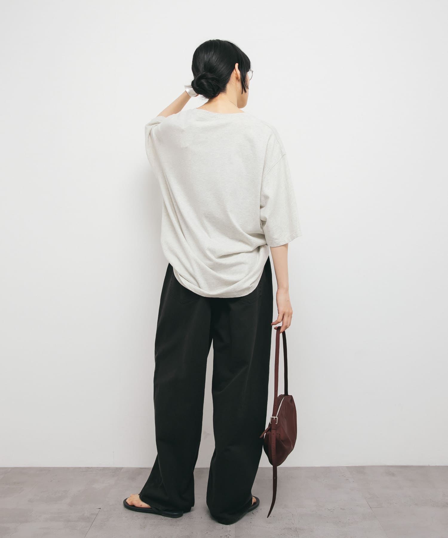 身長：160cm サイズ：one