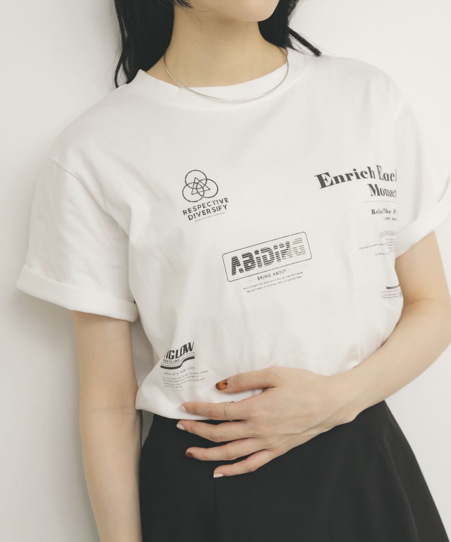コンパクトロゴTEE