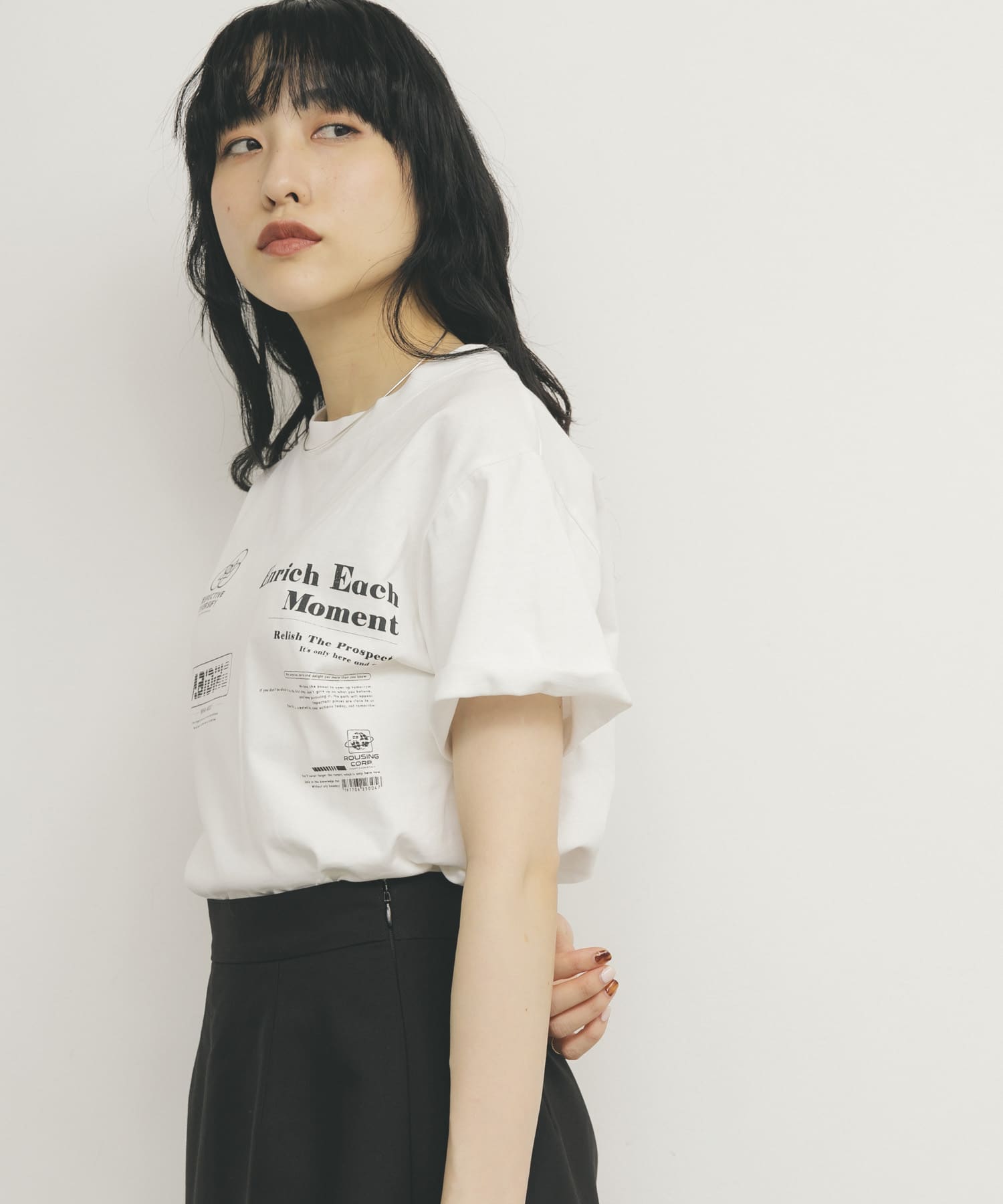 身長：160cm サイズ：one