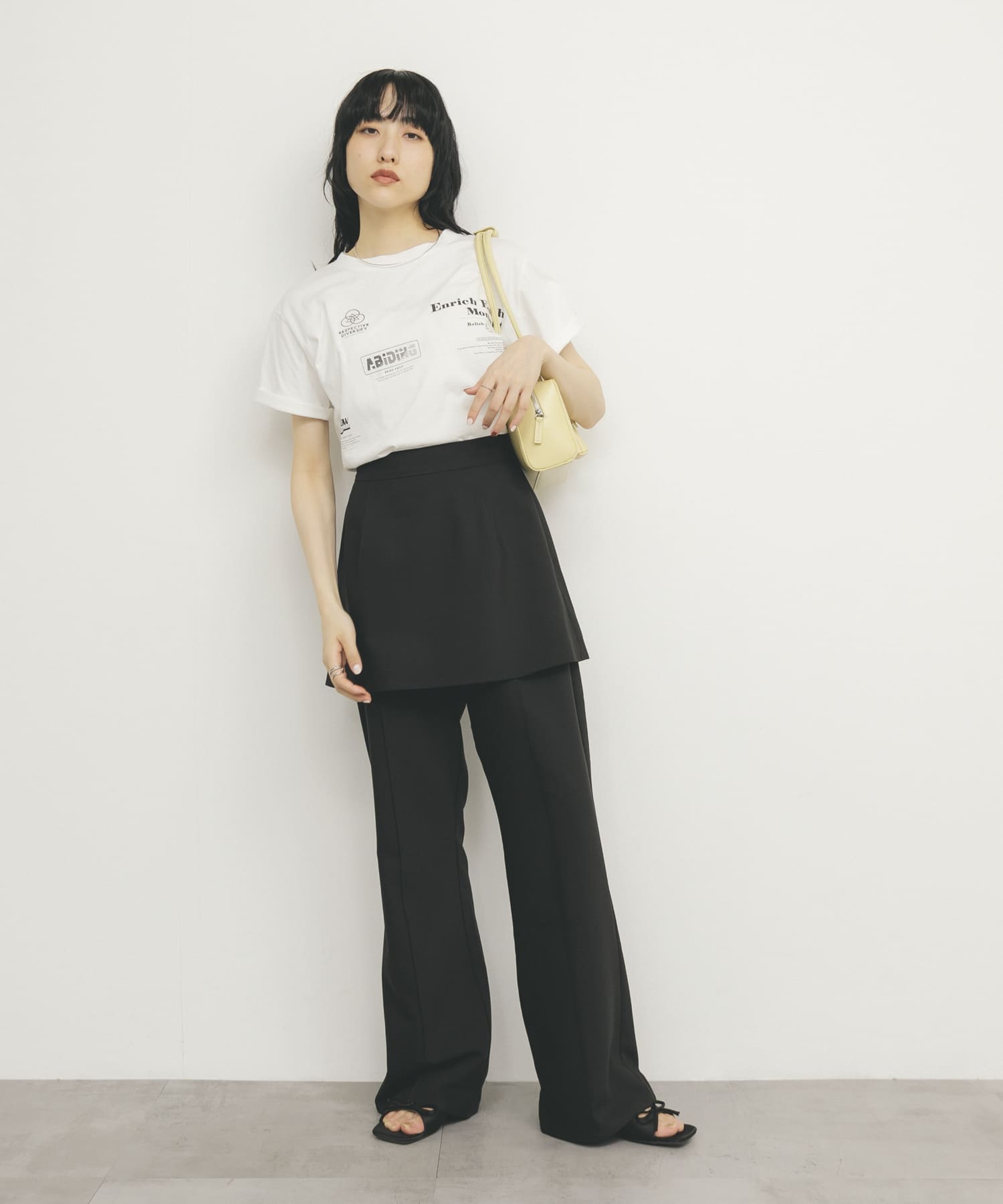 身長：160cm サイズ：one