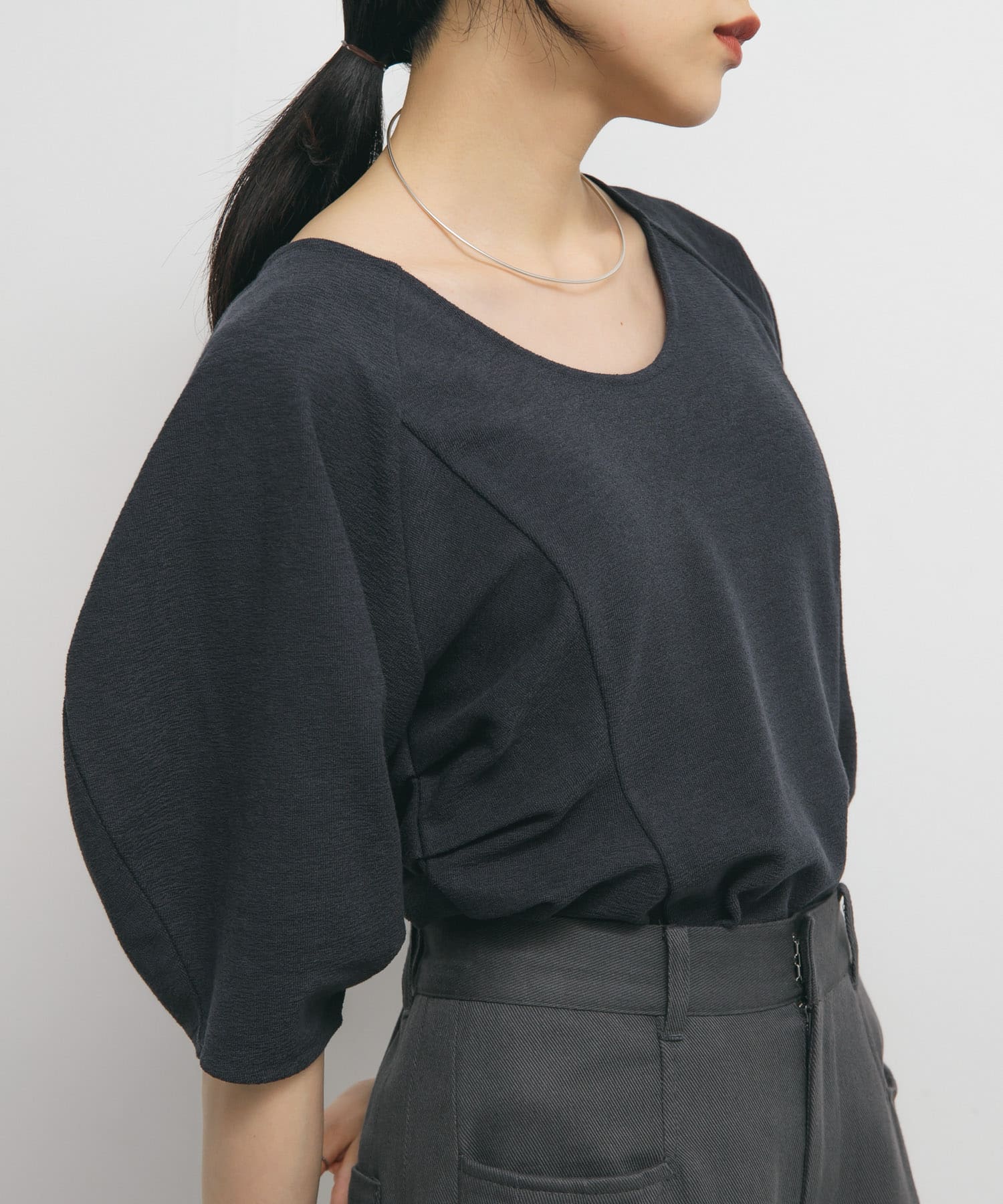 身長：160cm サイズ：one