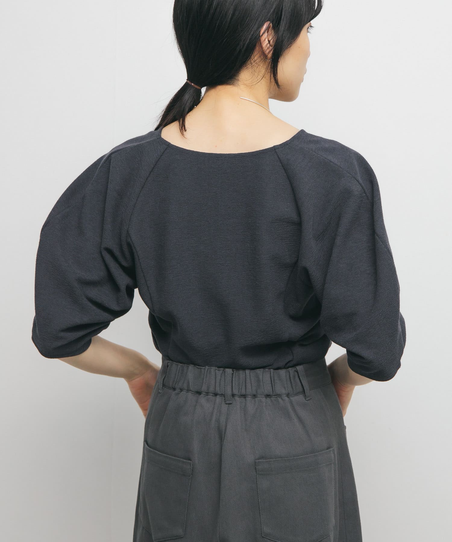 身長：160cm サイズ：one