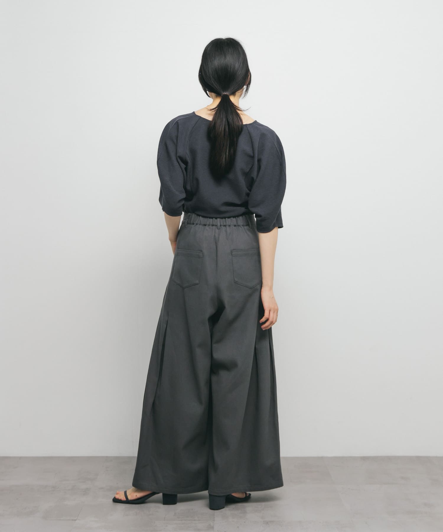身長：160cm サイズ：one