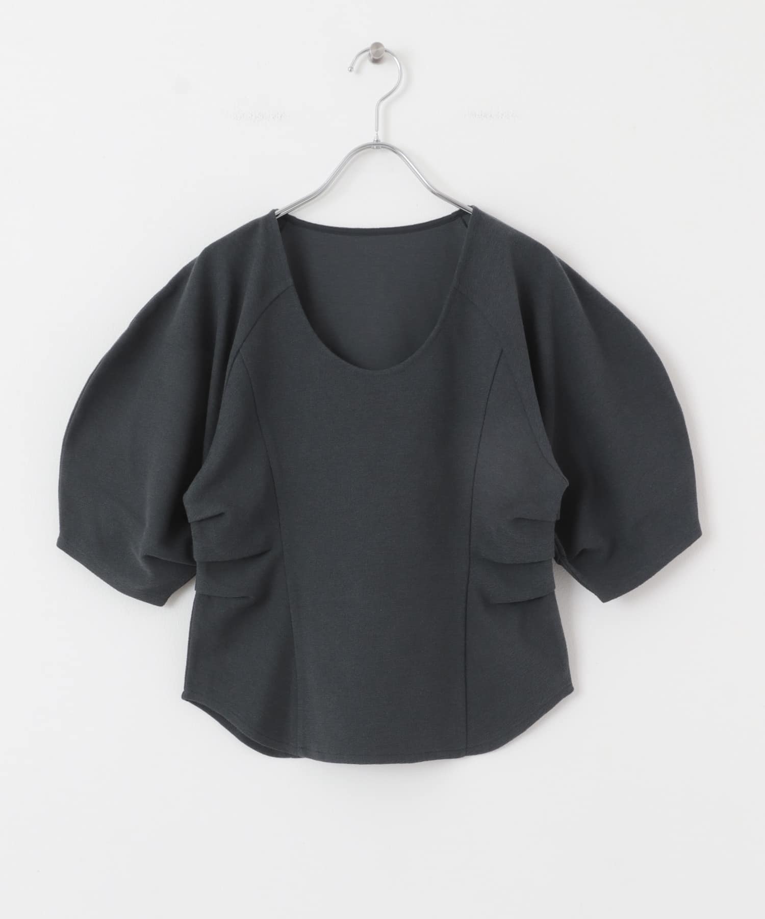 Uネックブークレトップス CCL NAVY one