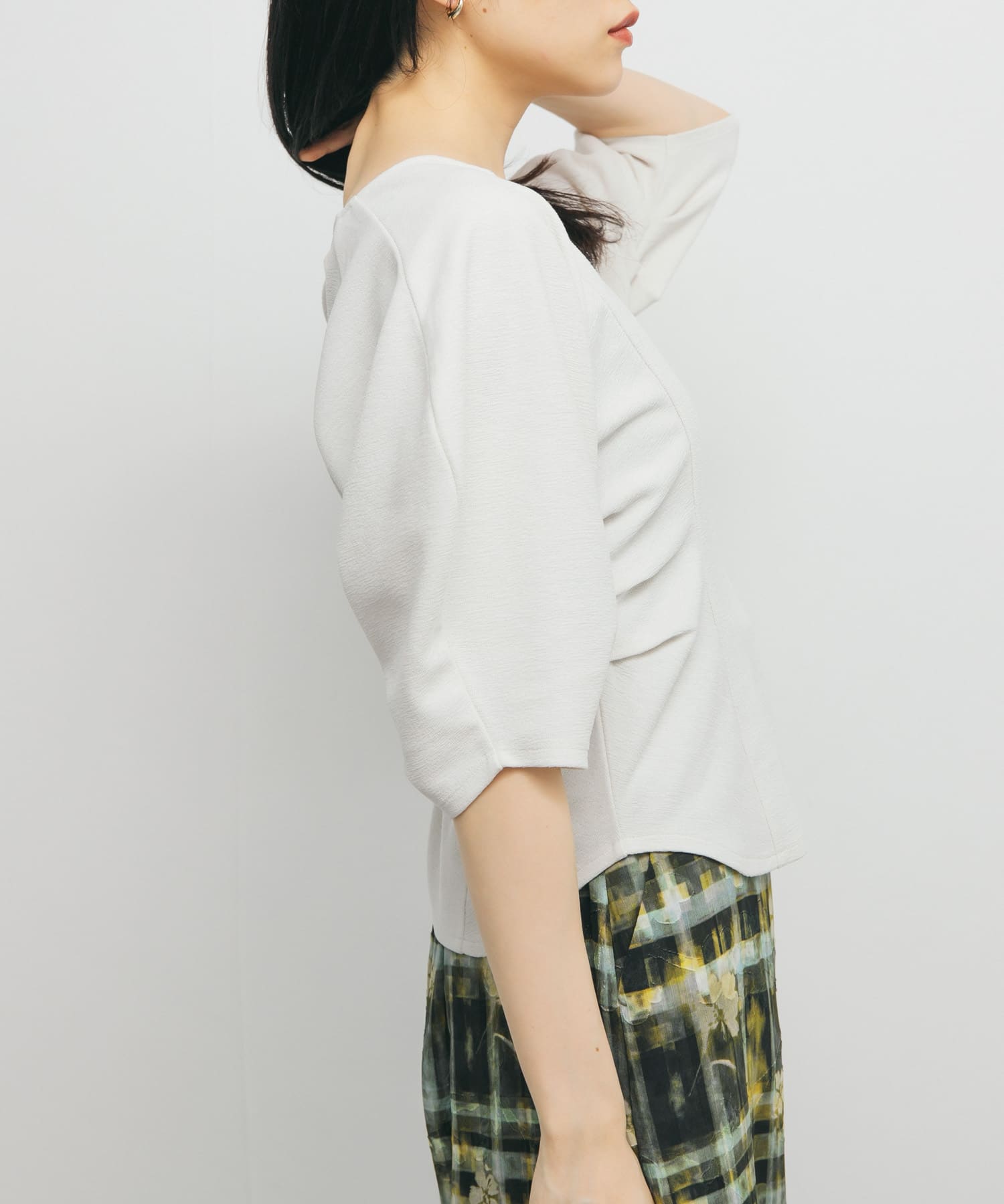 身長：160cm サイズ：one