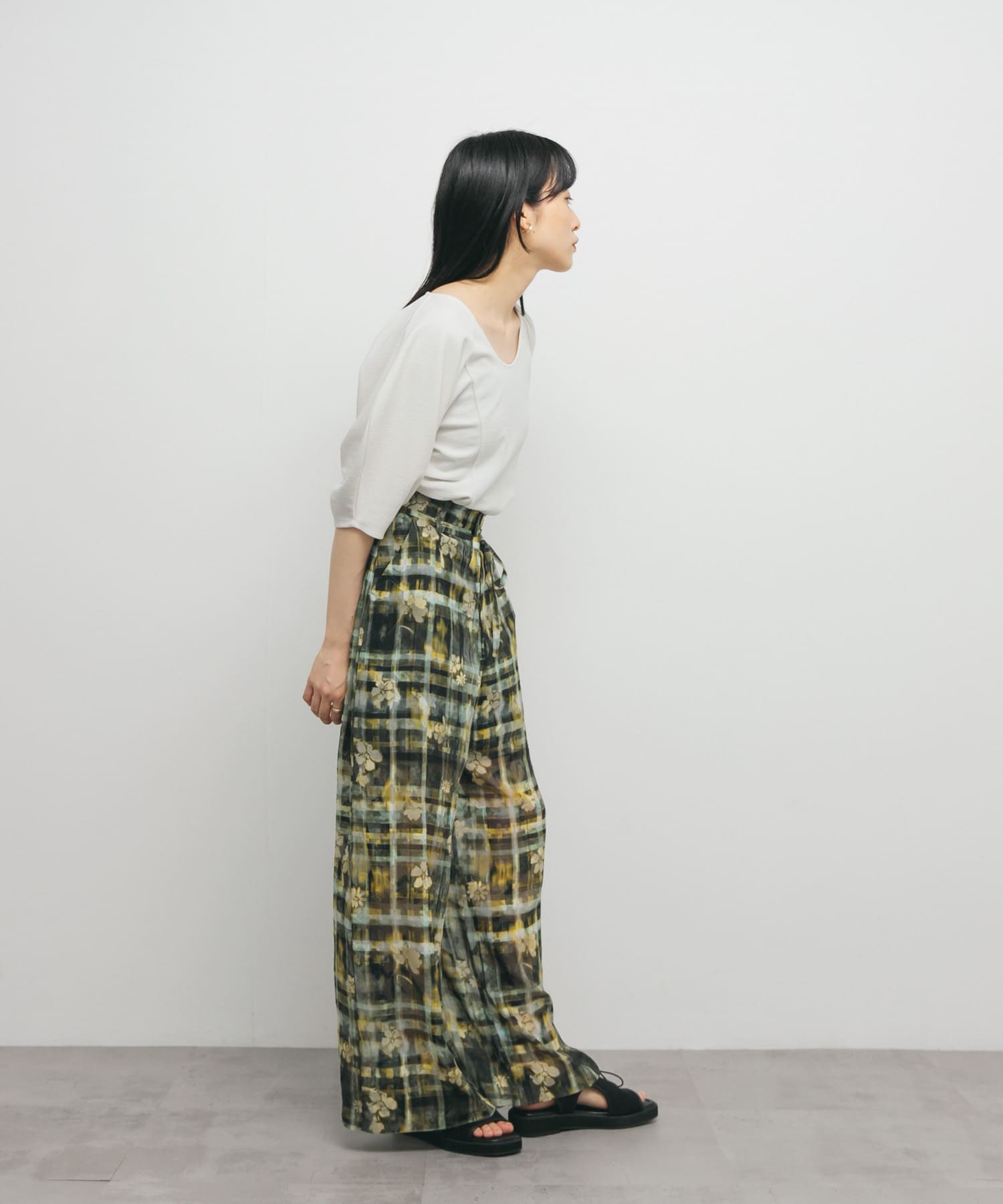 身長：160cm サイズ：one