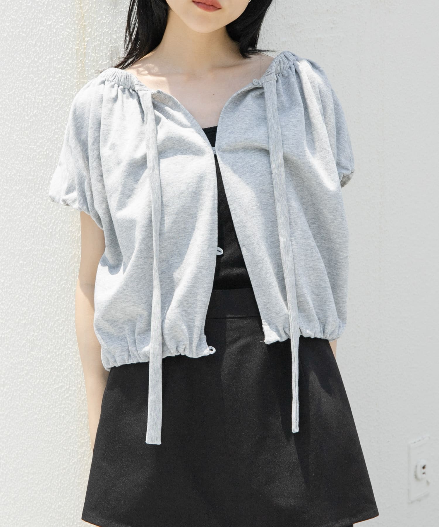 身長：160cm サイズ：one