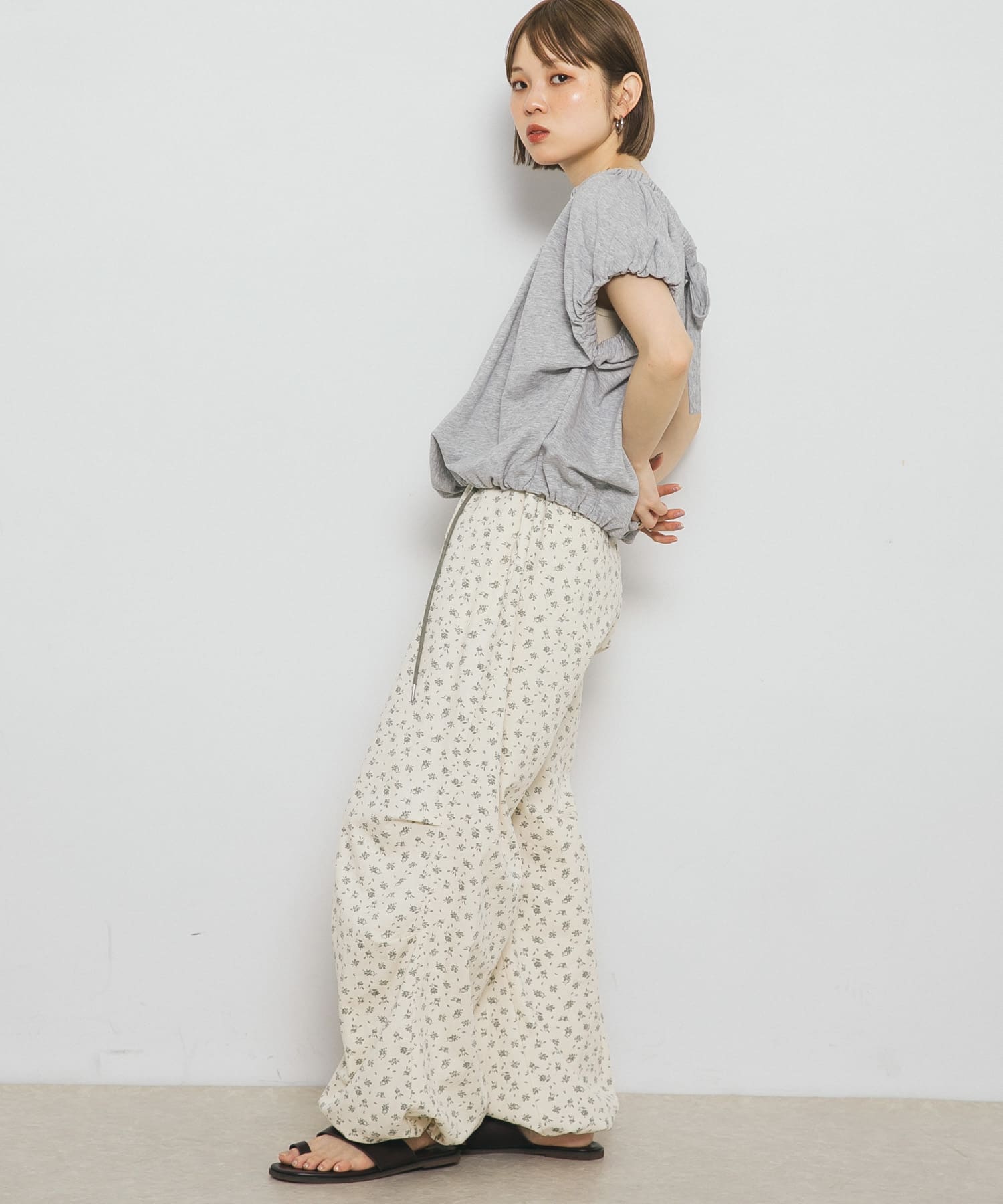 身長：153cm サイズ：one