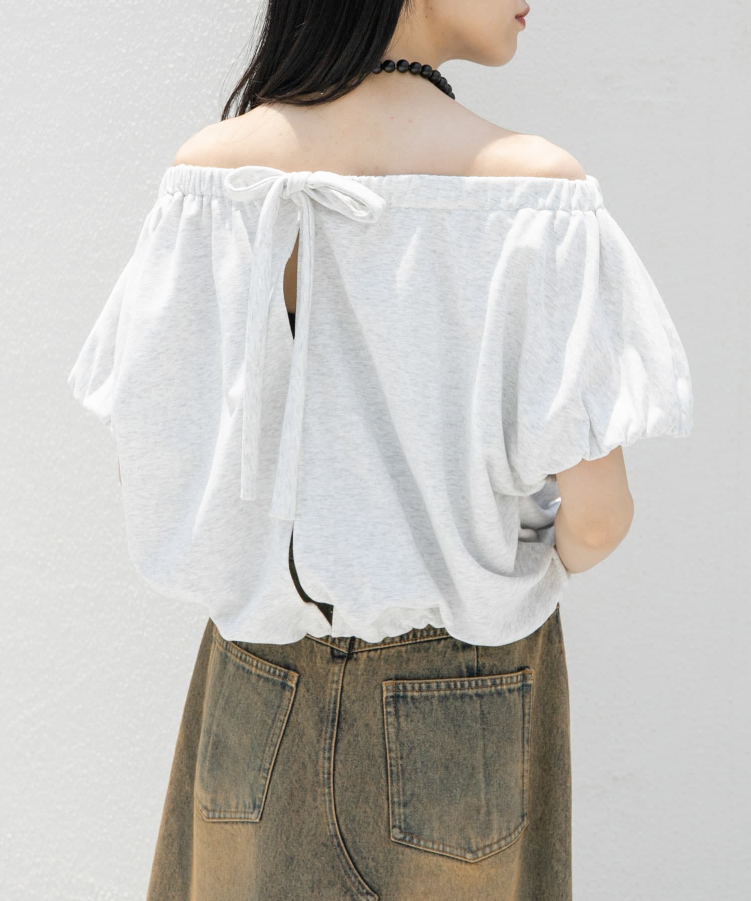 身長：160cm サイズ：one