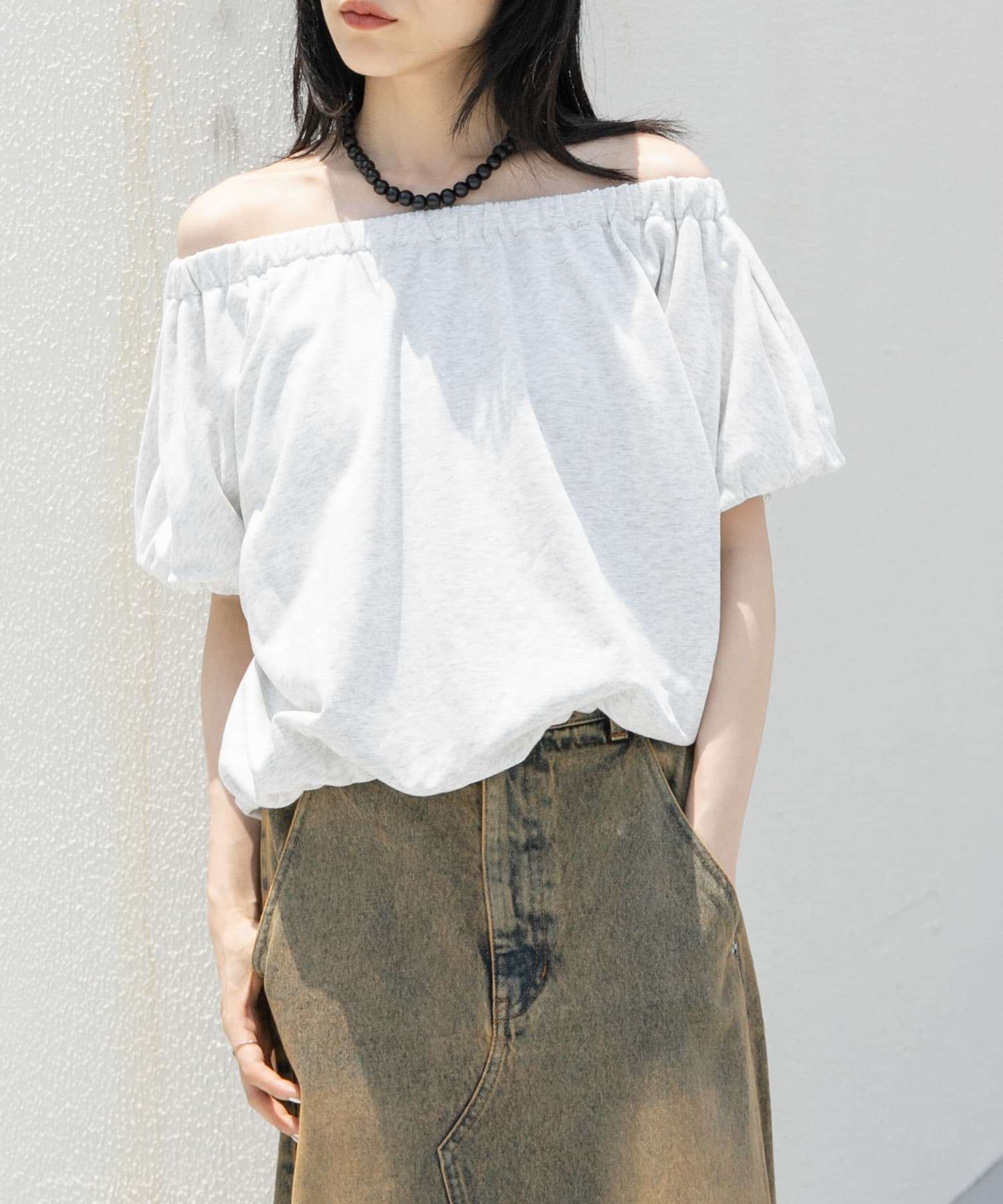 身長：160cm サイズ：one