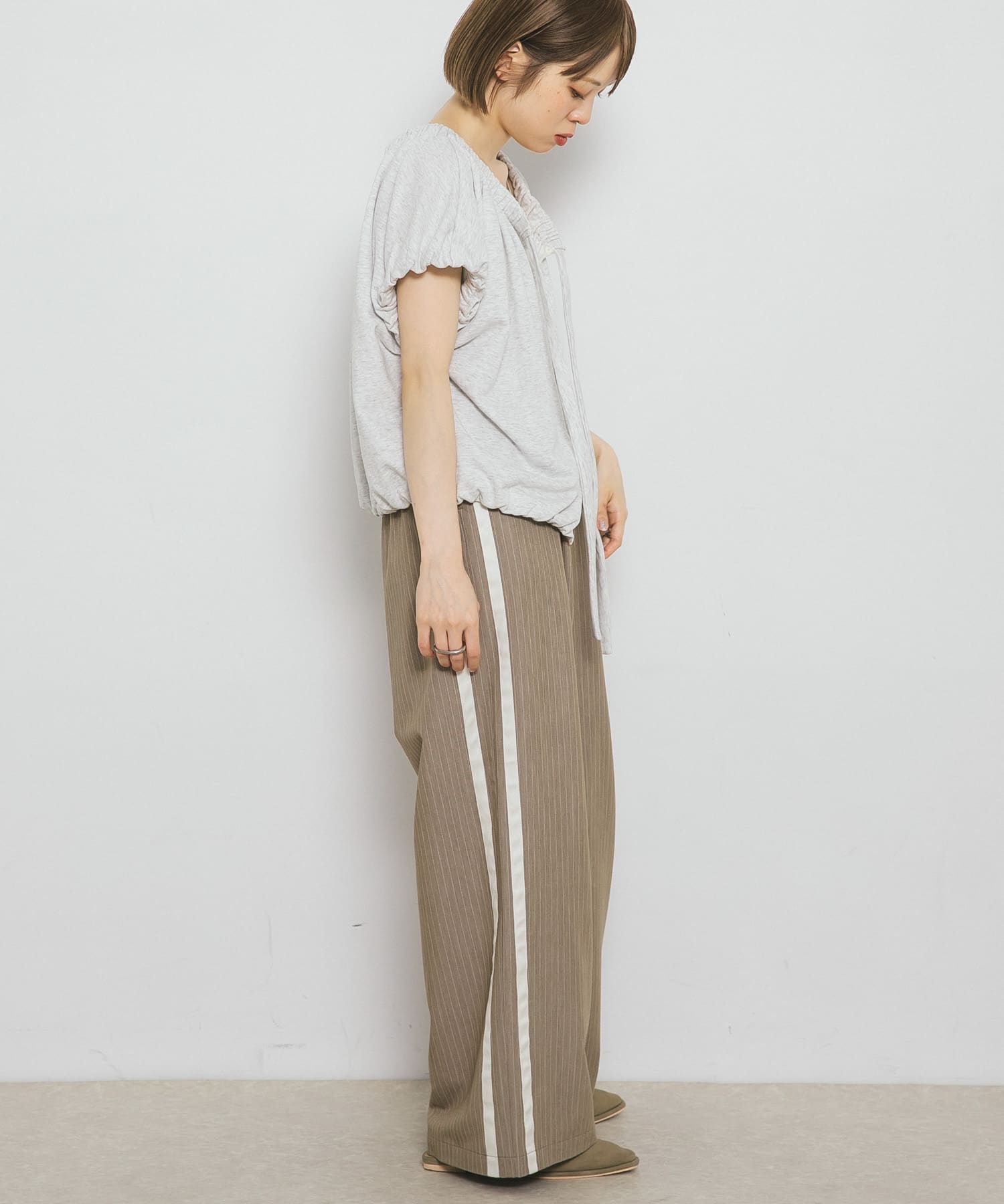 身長：153cm サイズ：one