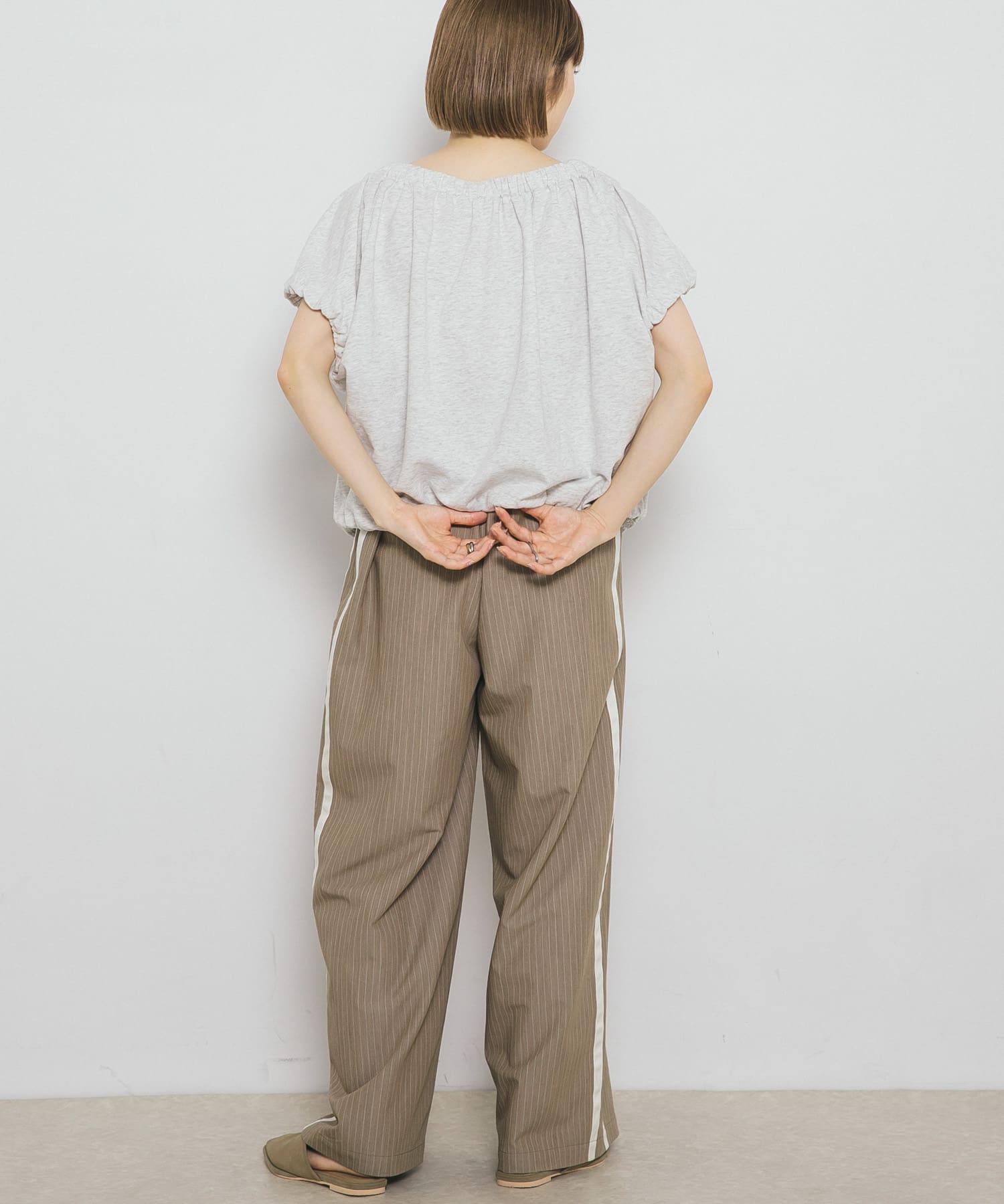 身長：153cm サイズ：one