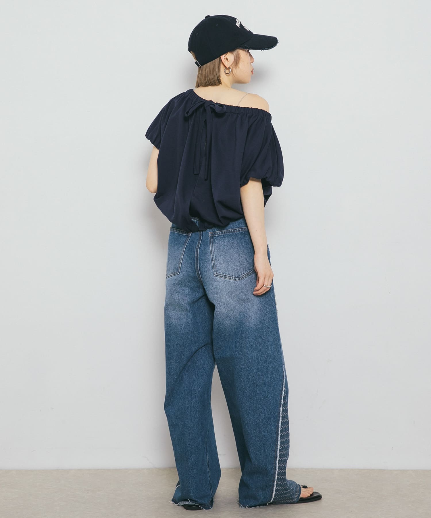 身長：153cm サイズ：one