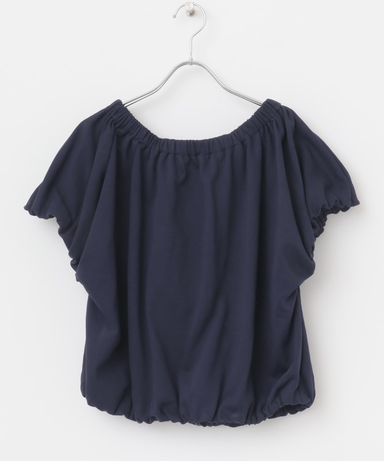 リボンギャザースウェット NAVY one