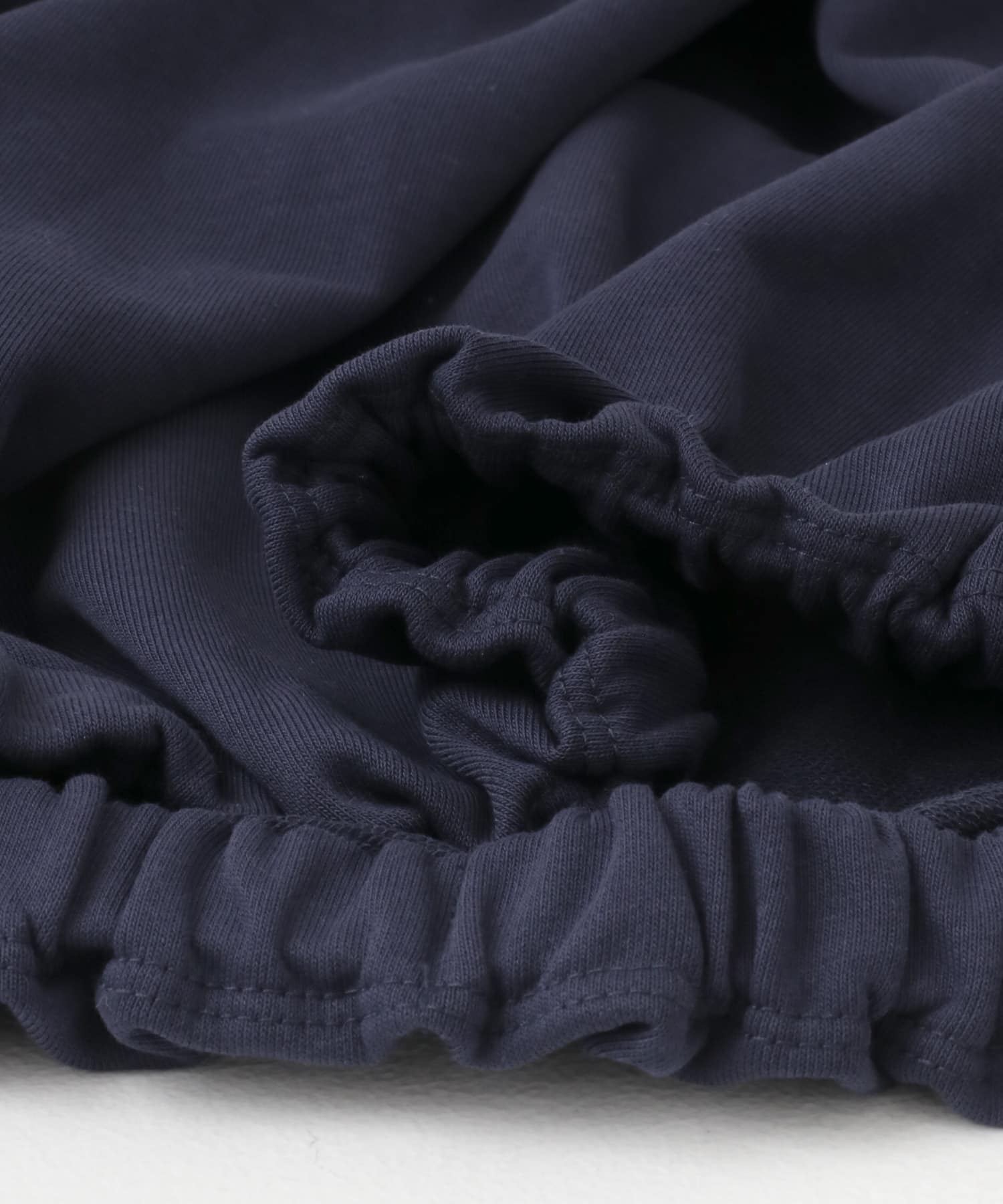 リボンギャザースウェット NAVY one