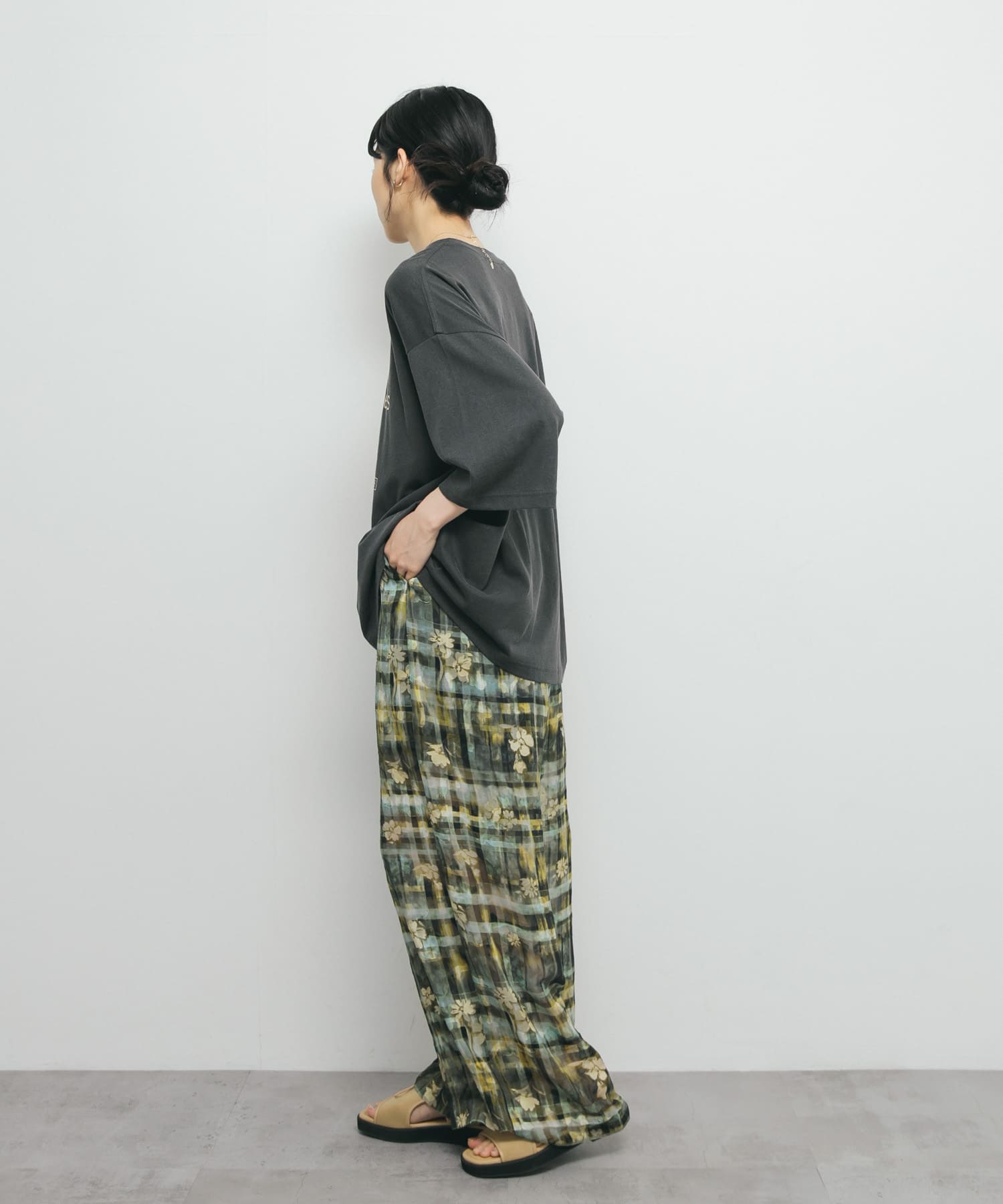 身長：160cm サイズ：one