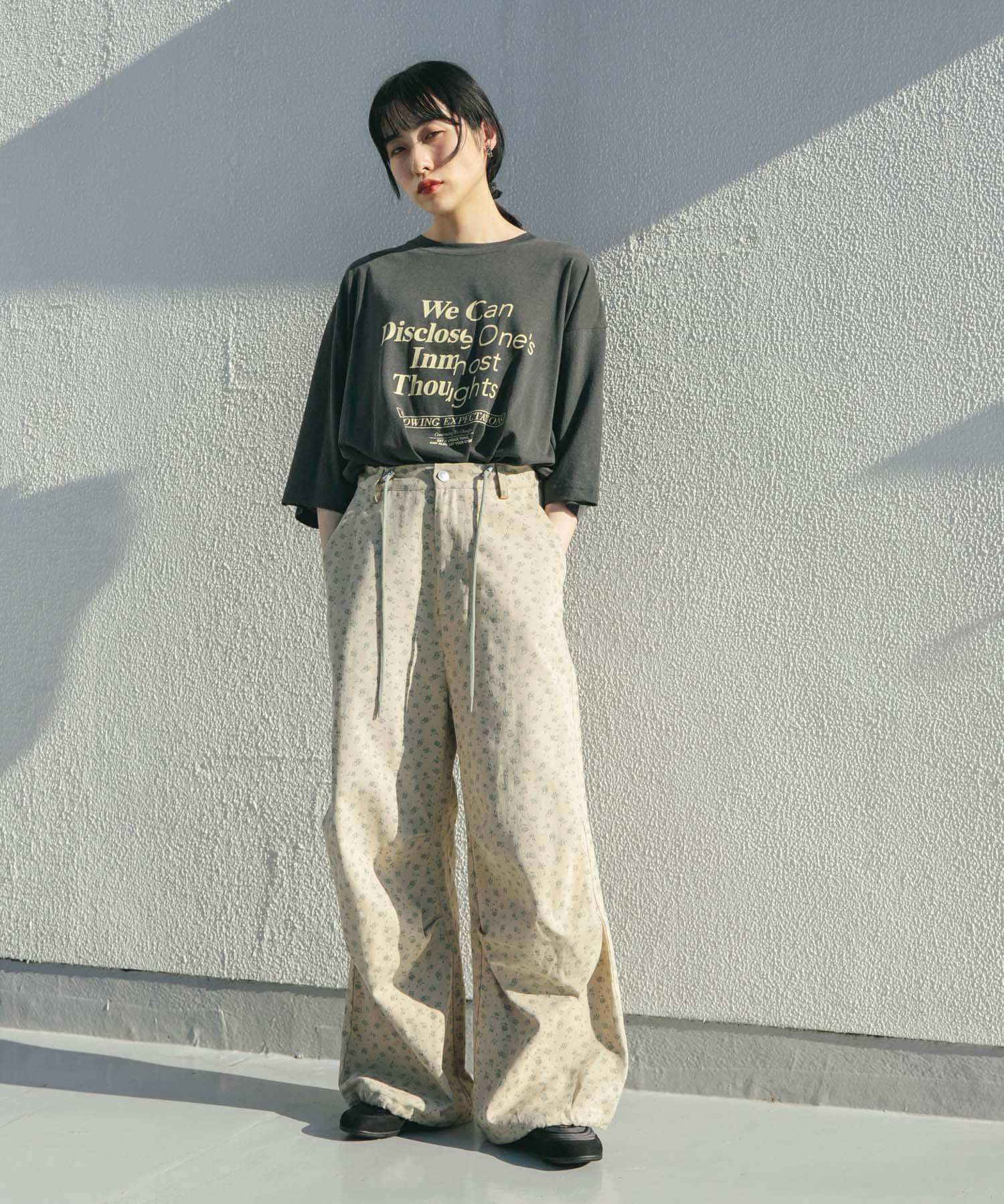身長：160cm サイズ：one