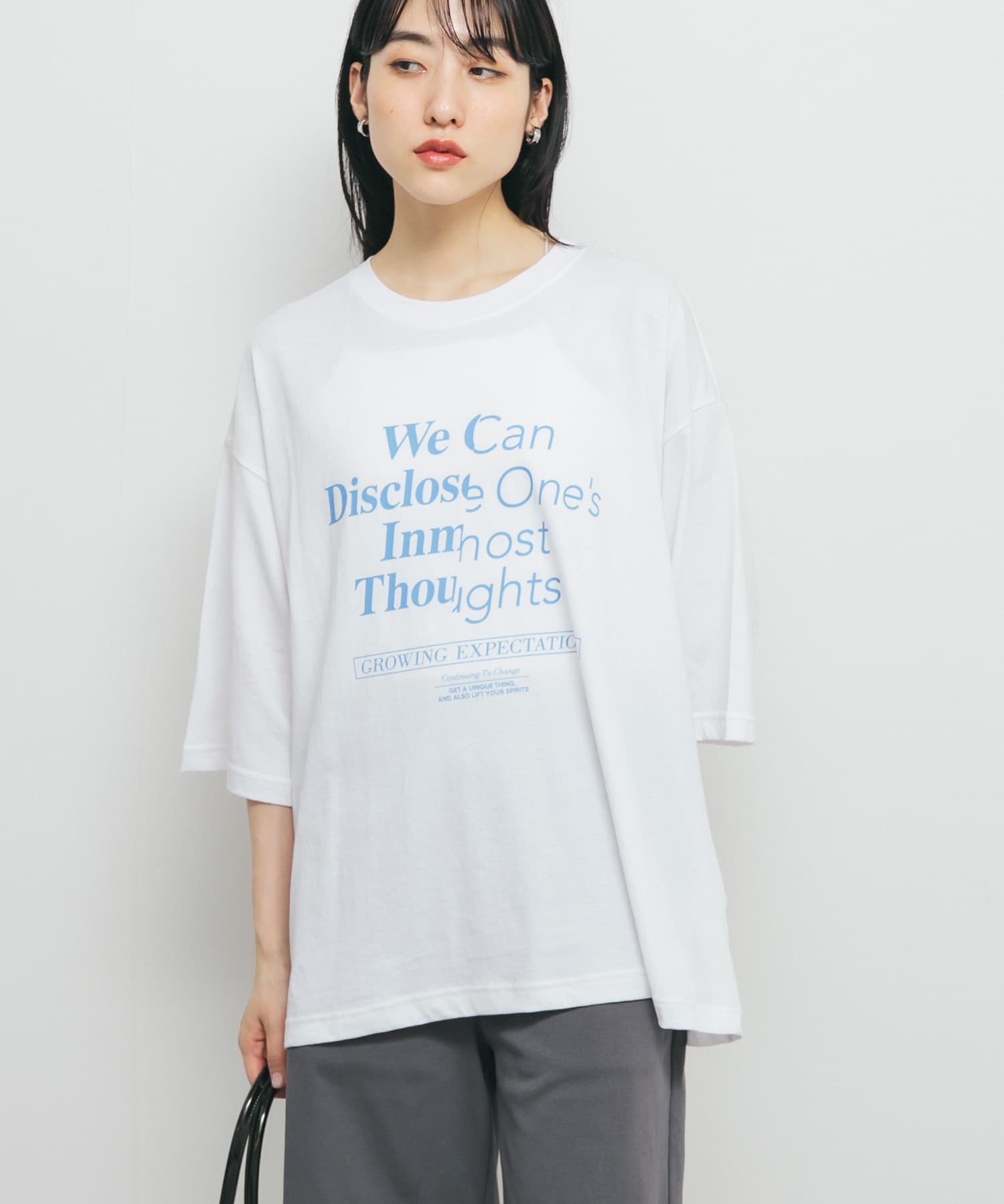 身長：160cm サイズ：one