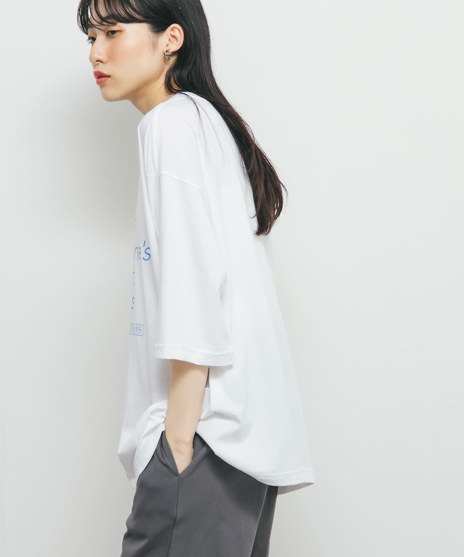 身長：160cm サイズ：one