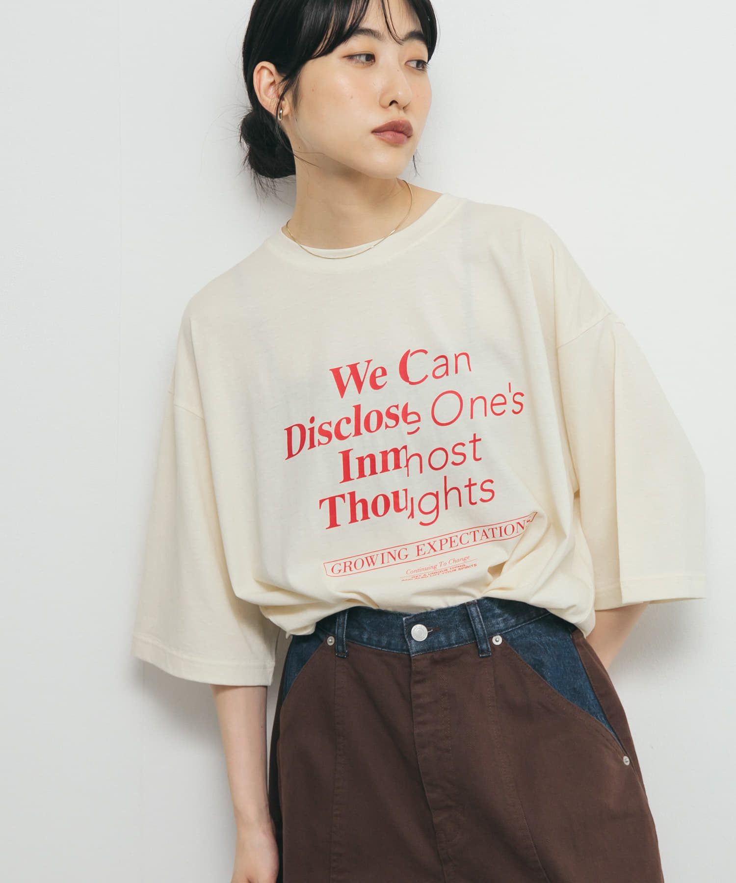身長：160cm サイズ：one