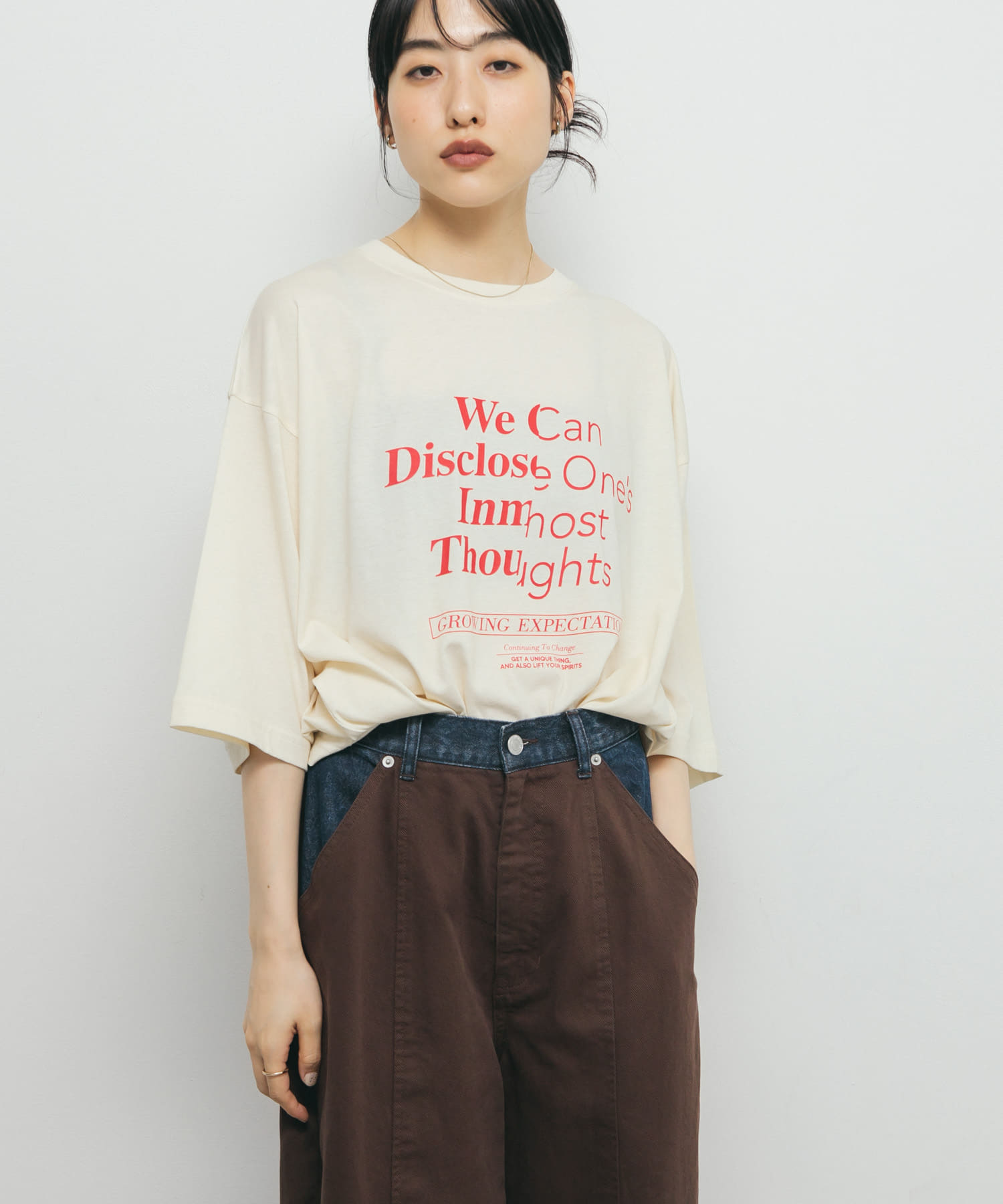 身長：160cm サイズ：one