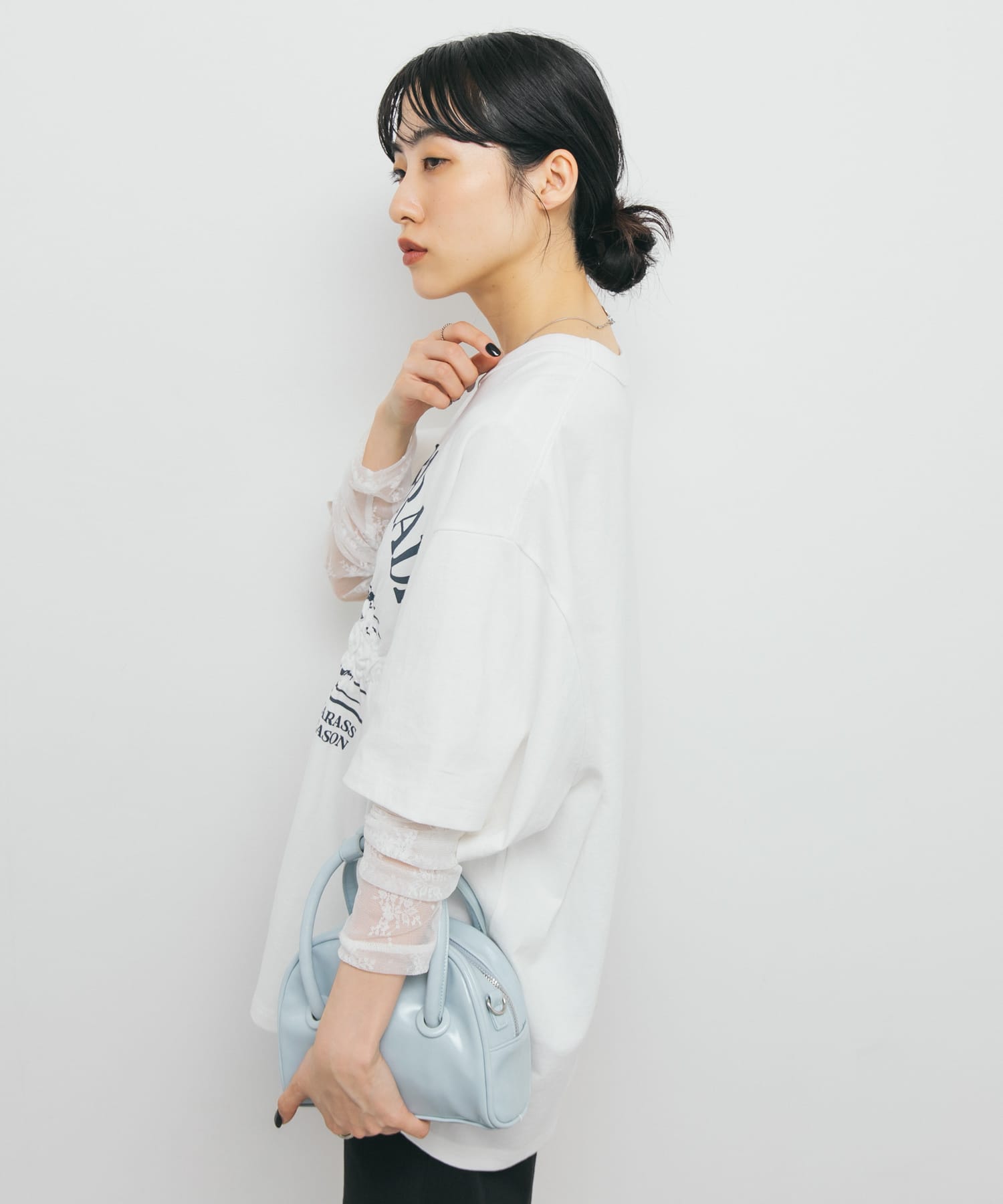 身長：160cm サイズ：one