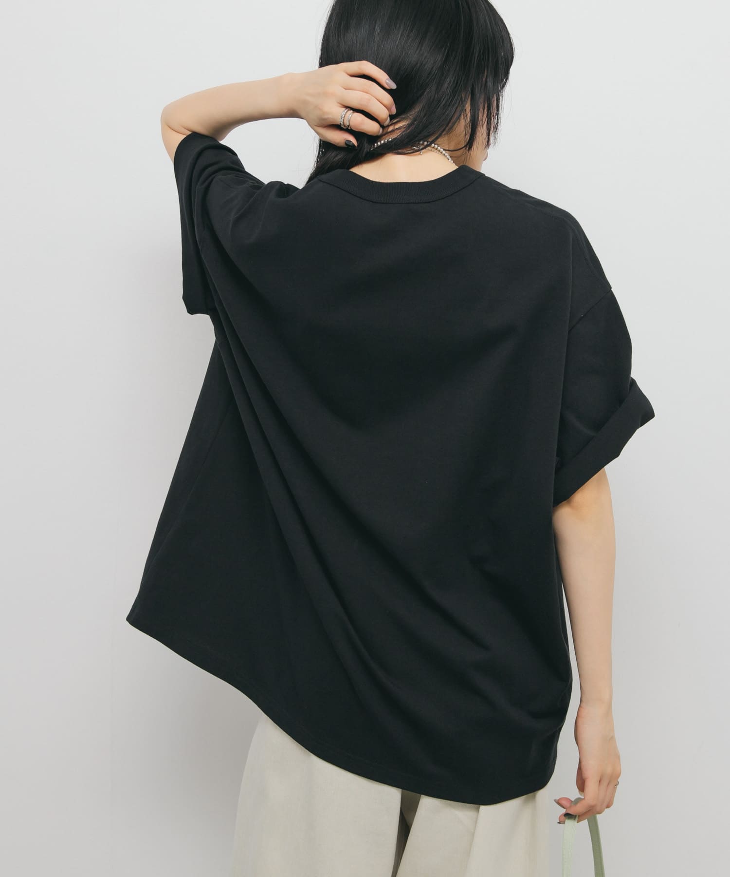 身長：160cm サイズ：one